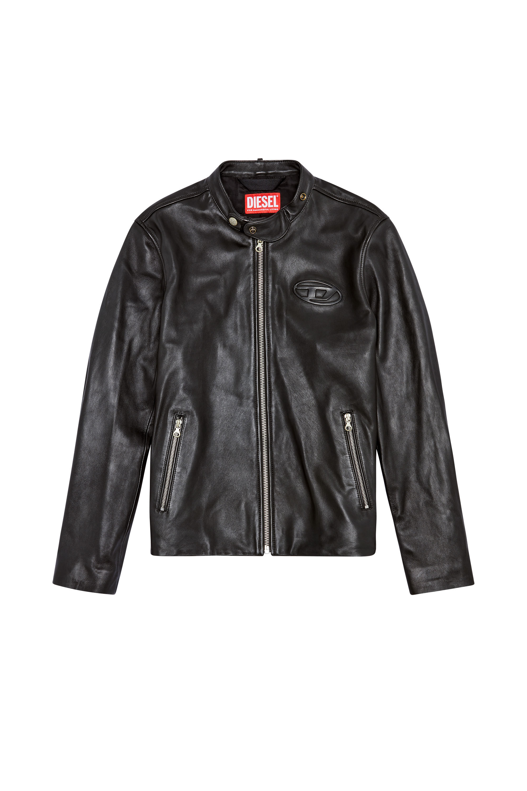 Diesel biker lederjacke herren clearance