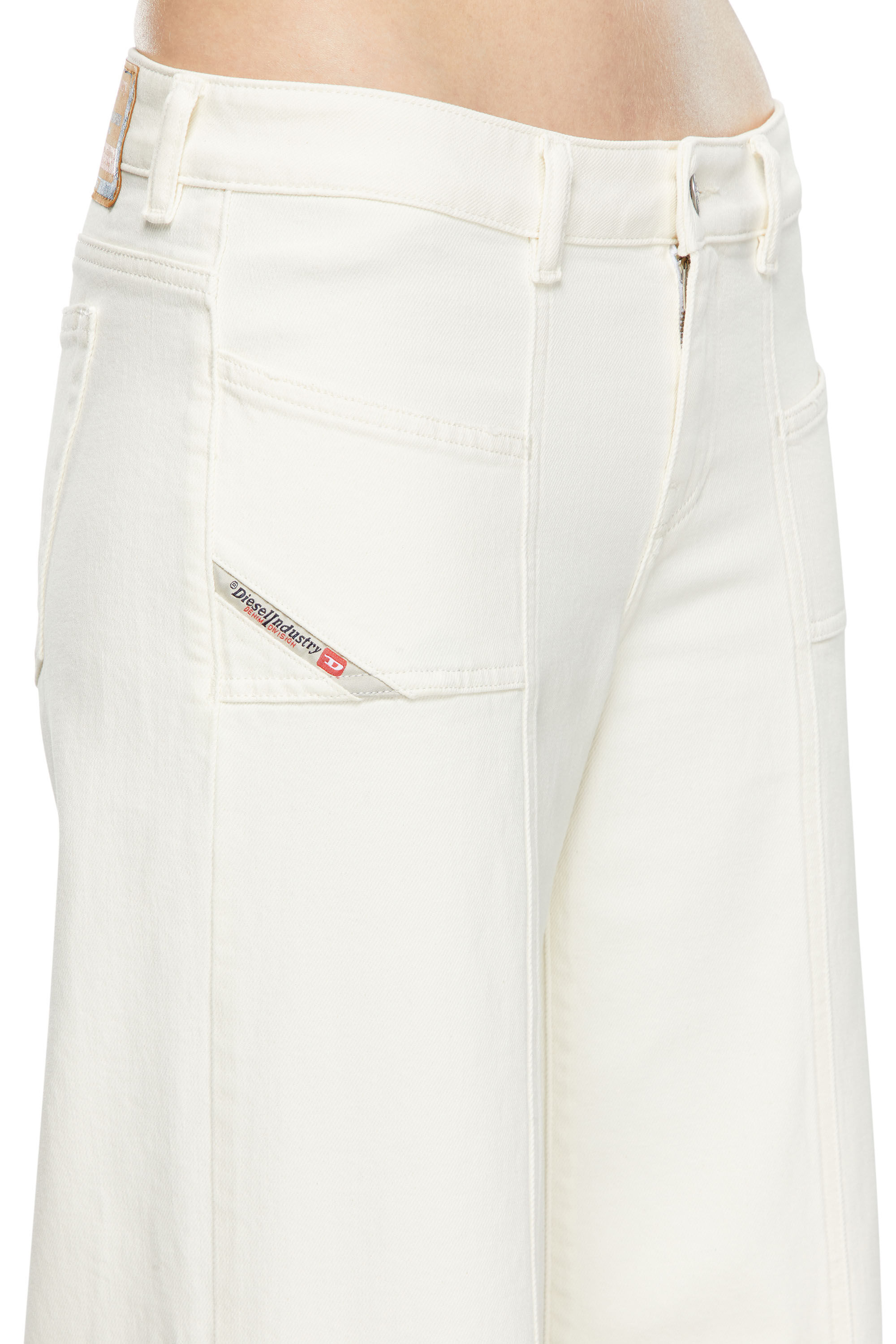 D-Akii Bootcut and Flare Jeans | White | Diesel