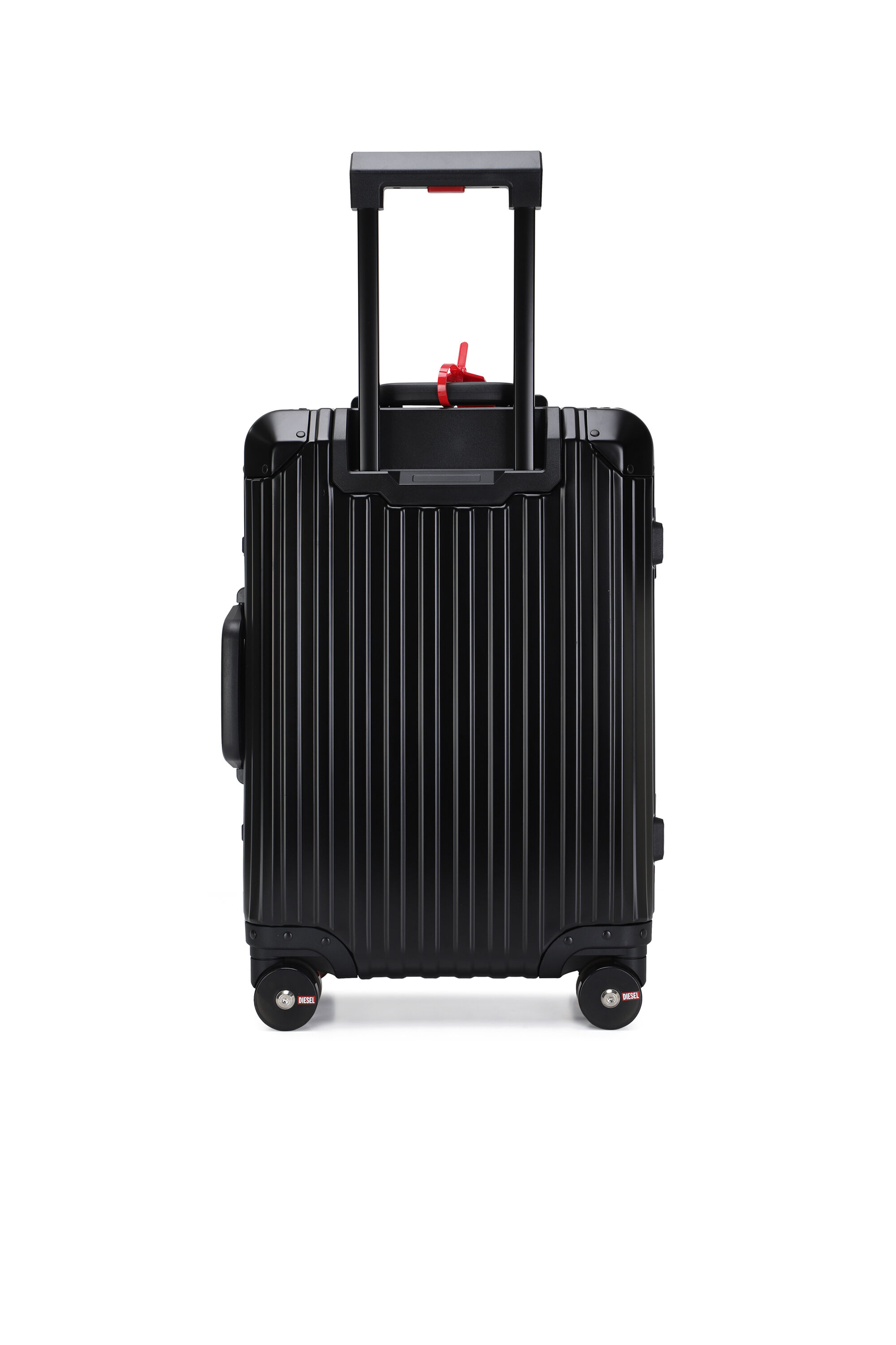 Diesel - DIESEL ALUMINUM TROLLEY- DSL002, Unisex Koffer aus Aluminium Gr&ouml;&szlig;e S in Schwarz - 2