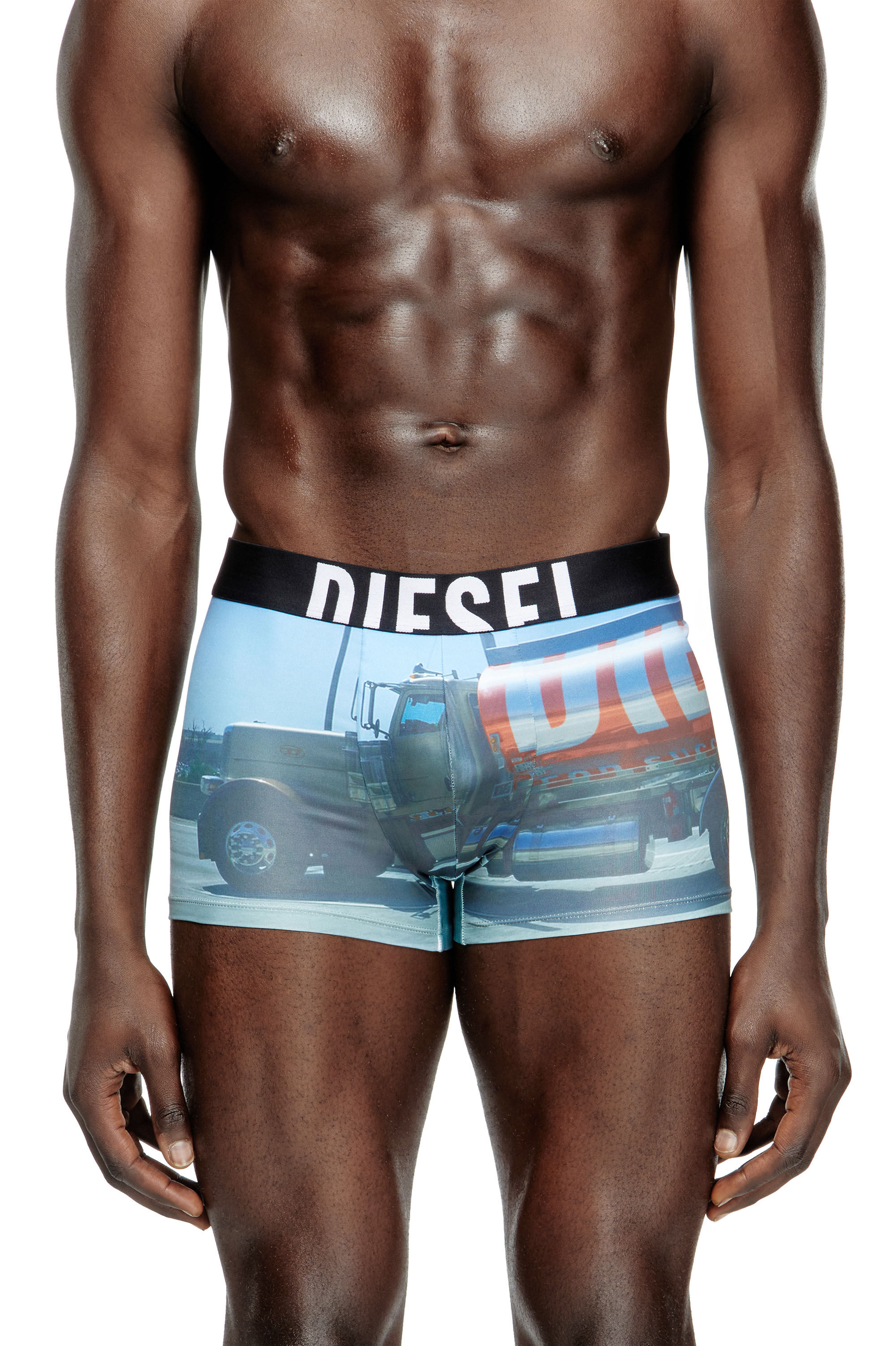 Diesel - DAMIEN-D-POP-40, Herren Retropants mit Pop-Print in Hellblau - 3