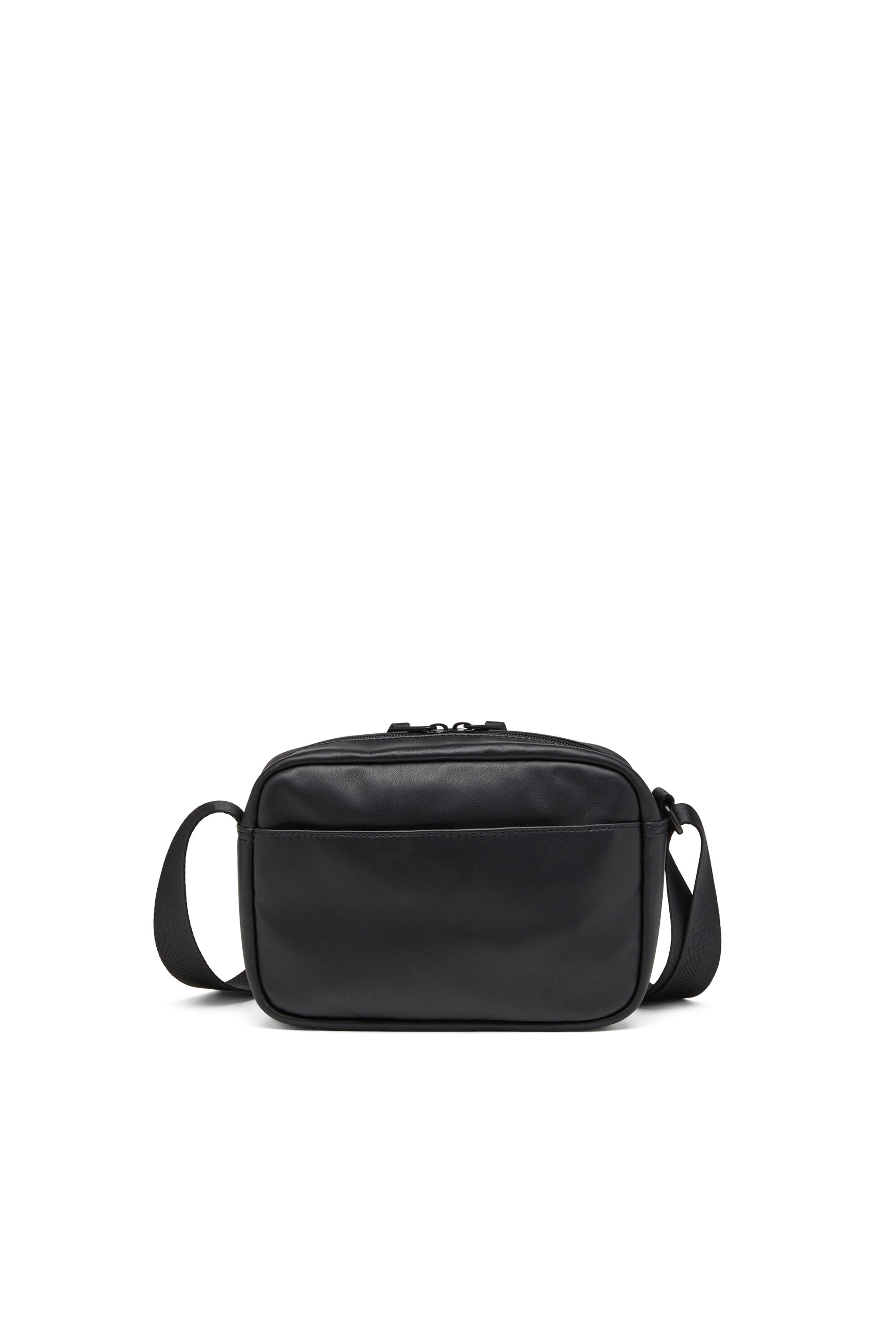 Diesel - RAVE CAMERA BAG X, Herren Rave-Camera Bag aus Nappaleder in Schwarz - 3