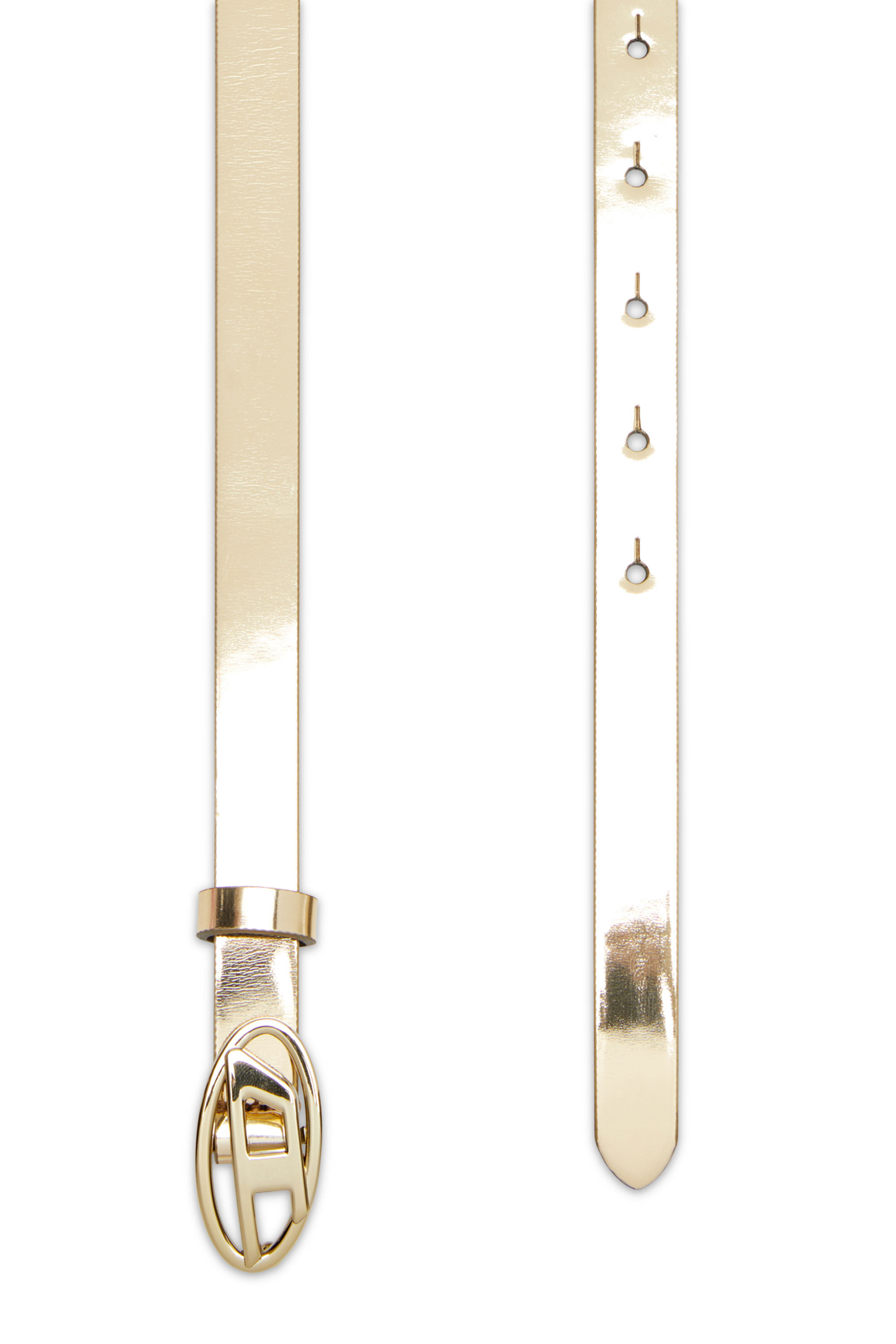 Diesel - B-1DR 15, Damen 1,5 cm breiter Gürtel mit verspiegeltem Metallic-Finish in null - 2
