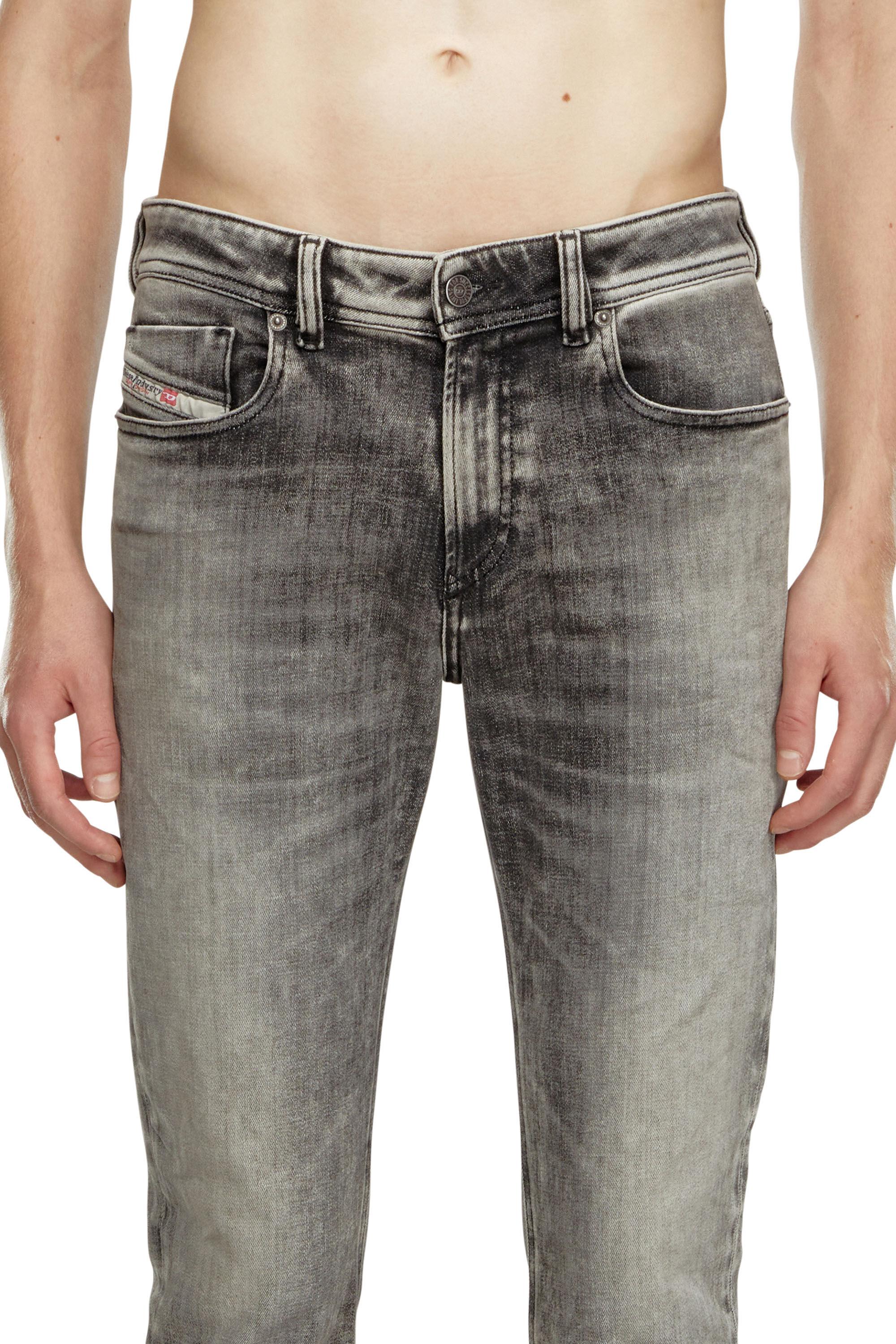 Diesel - Herren Skinny Jeans 1979 Sleenker 09J28, Grau - Image 5