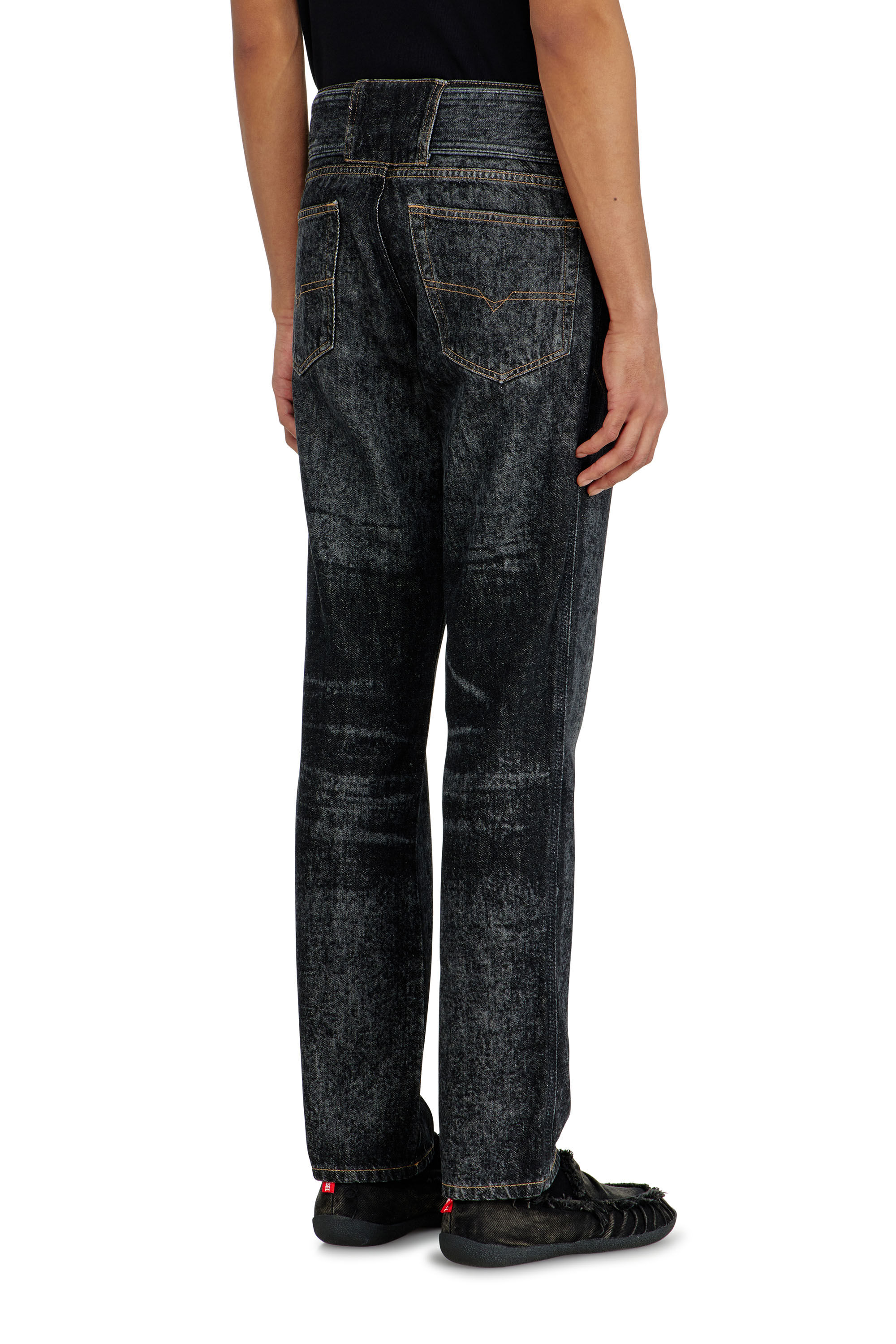 Diesel - Herren Slim Jeans D-Villus 09Q24, Schwarz/Dunkelgrau - 5