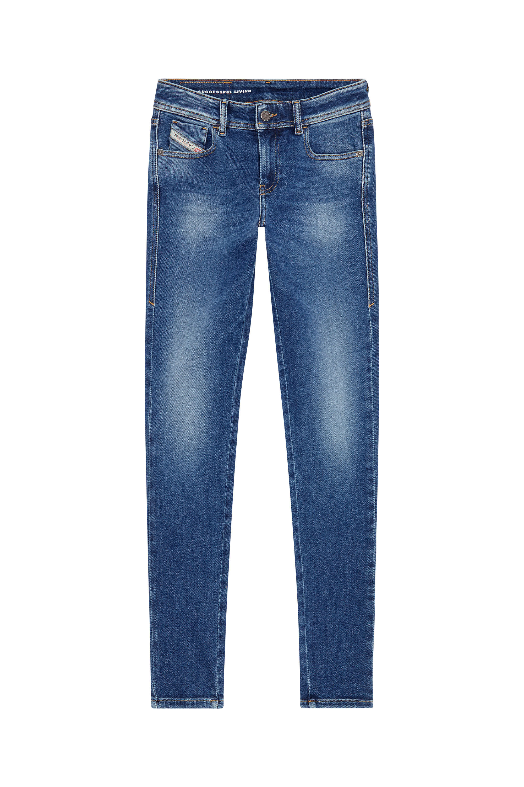 Diesel - Super skinny Jeans 2017 Slandy 09F86, Mittelblau - Image 2