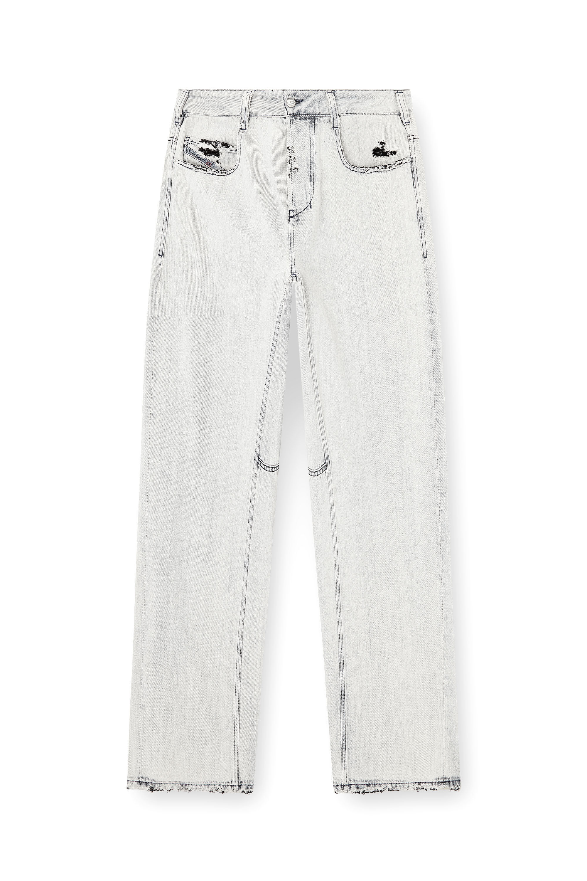 Diesel - Unisex Relaxed Jeans 1997 D-Enim-M 068UR, Hellblau - 2