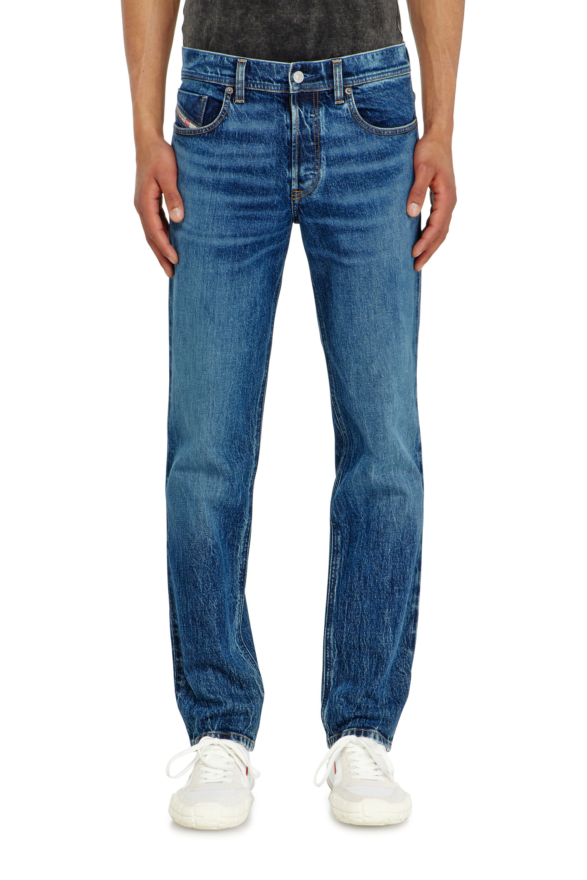 Diesel - Herren Regular Jeans 2023 D-Finitive 0KBBQ, Dunkelblau - 4