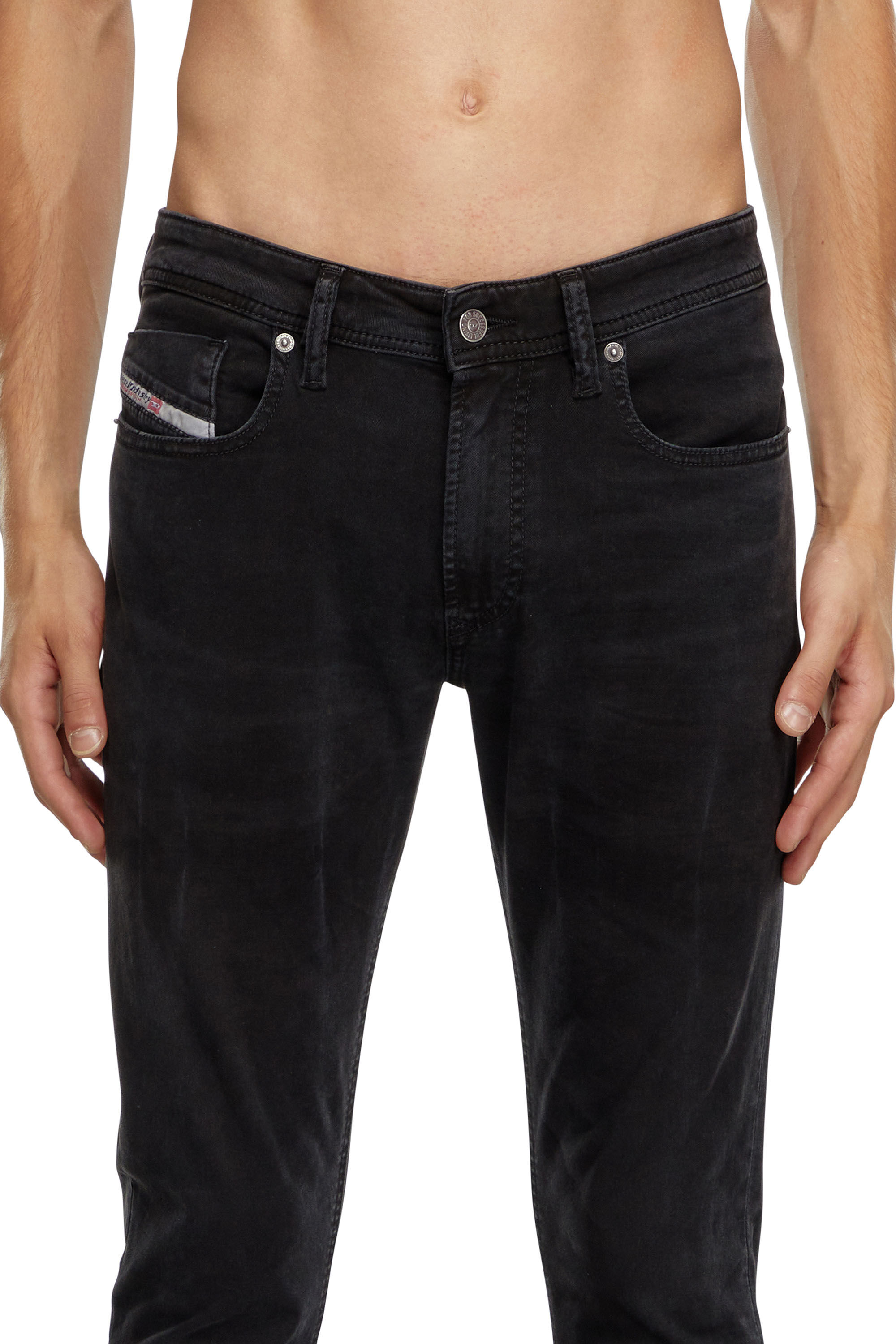 Diesel - Herren Skinny Jeans 1979 Sleenker 0ENAK, Schwarz - 5