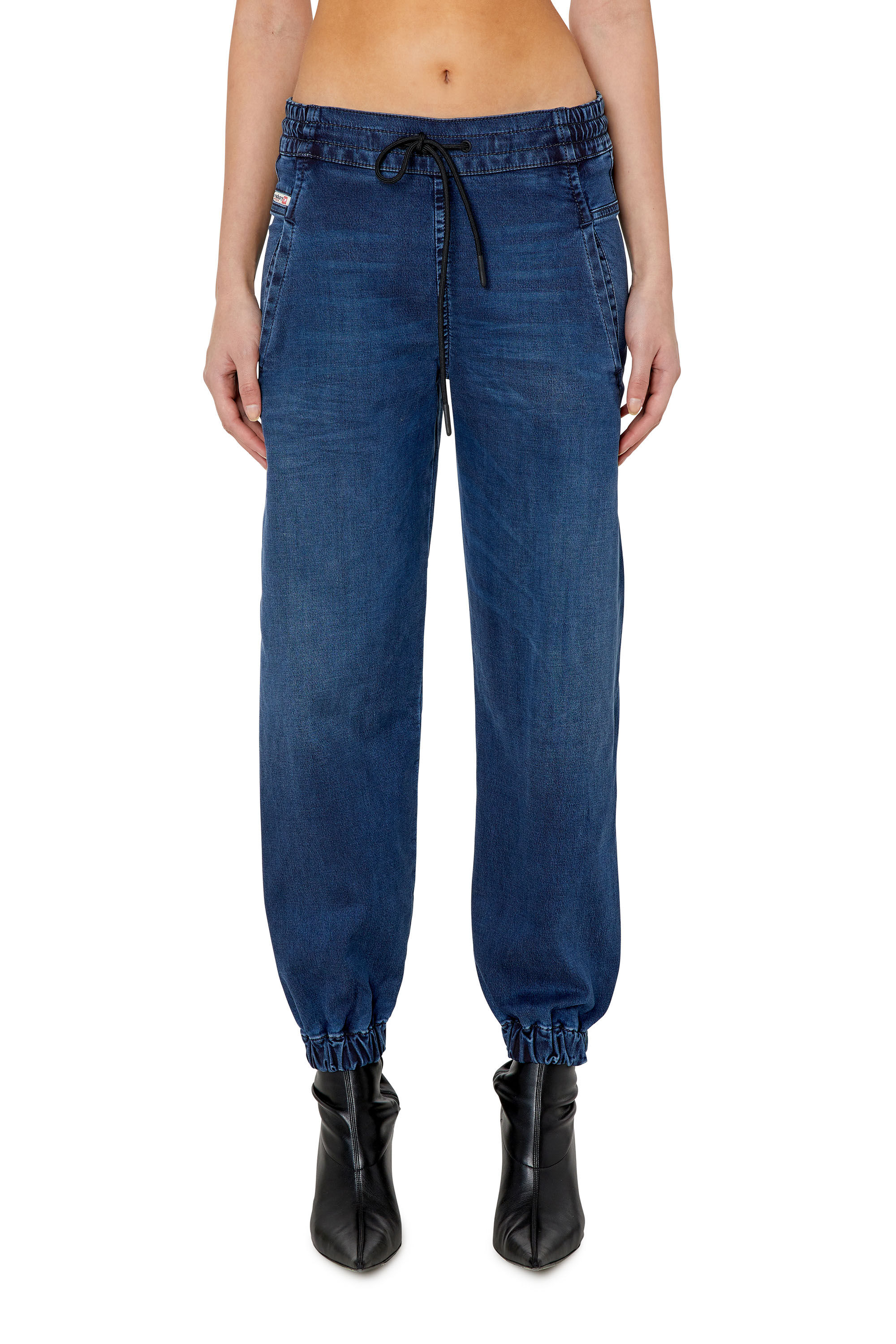 Diesel - Boyfriend Krailey JoggJeans® 068CT, Dunkelblau - Image 3