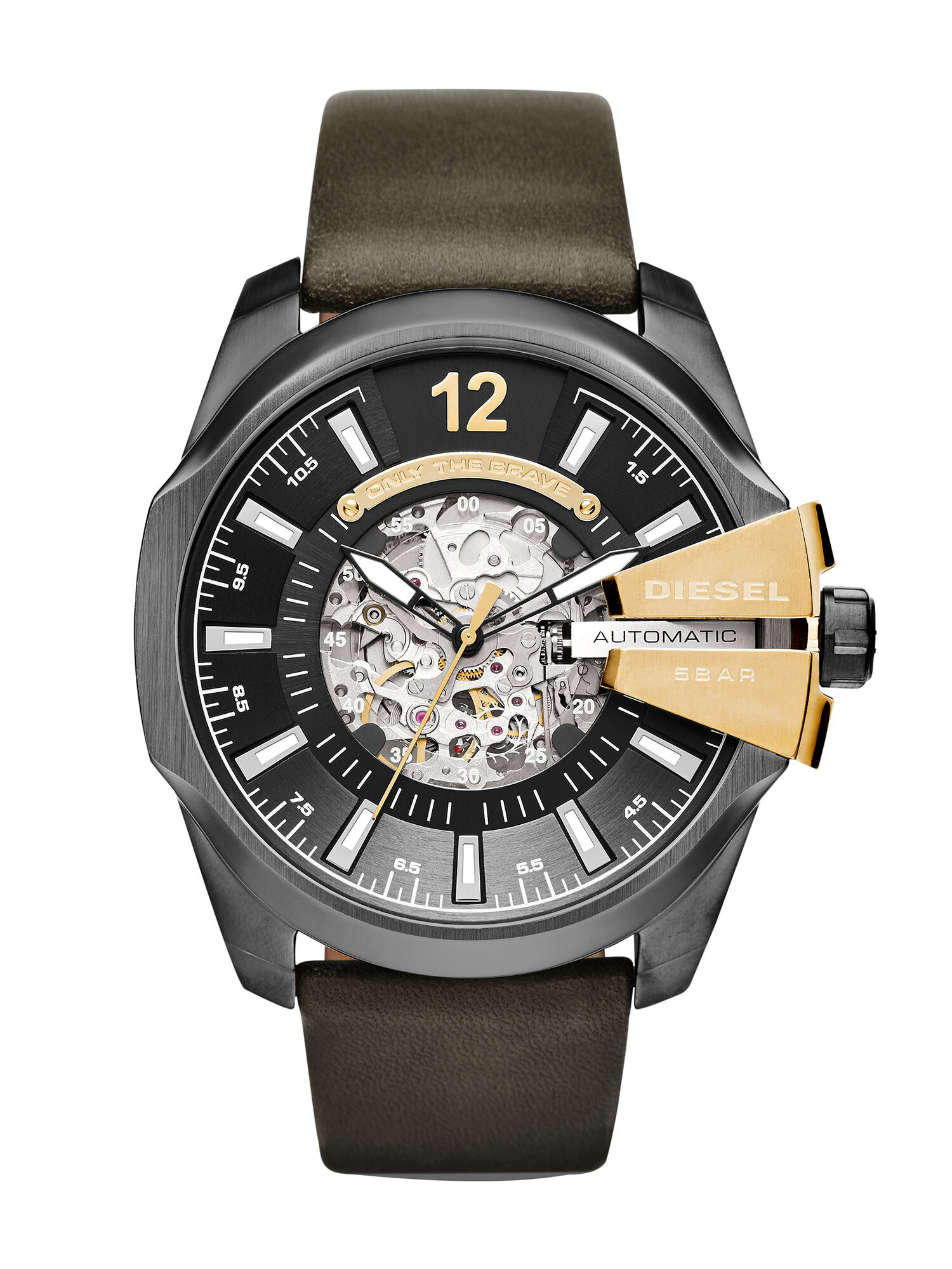 Diesel - DZ4379, Herren Quartz Analog Uhr in Armeegrün - 1