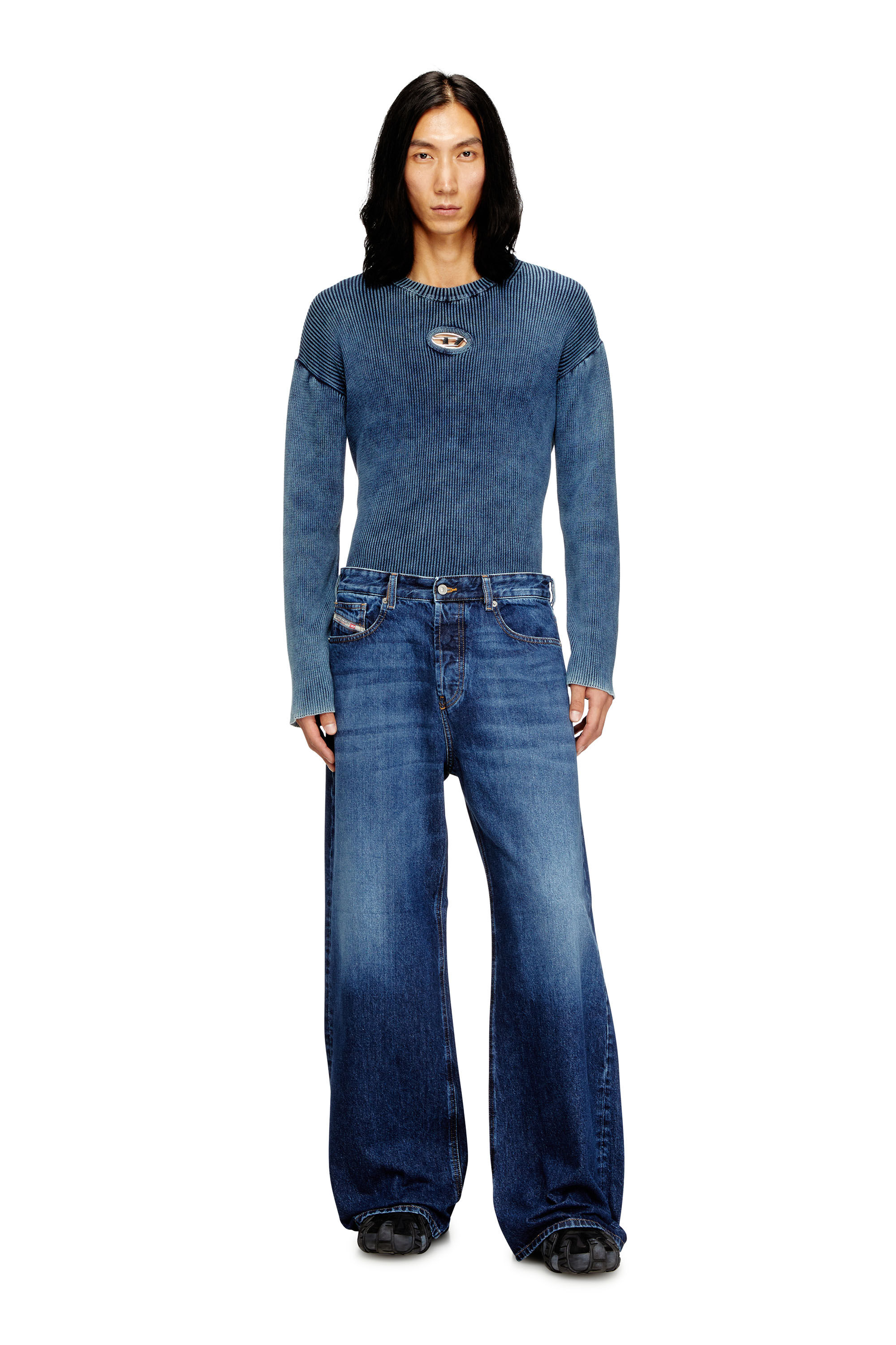 Diesel - Damen Relaxed Jeans 1996 D-Sire 09I27, Dunkelblau - 7