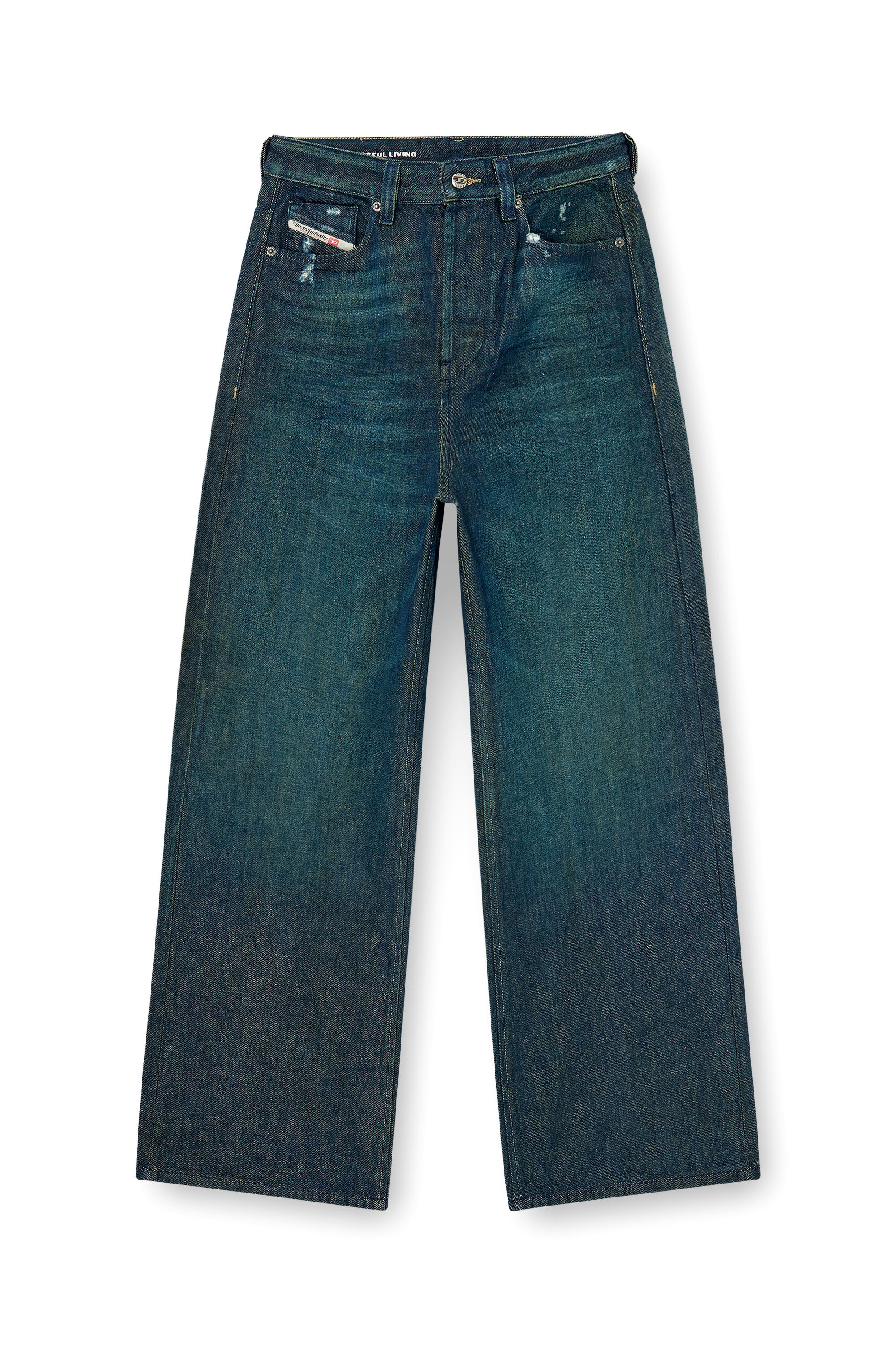 Diesel - Damen Relaxed Jeans 1996 D-Sire 0ADBY, Dunkelblau - 2