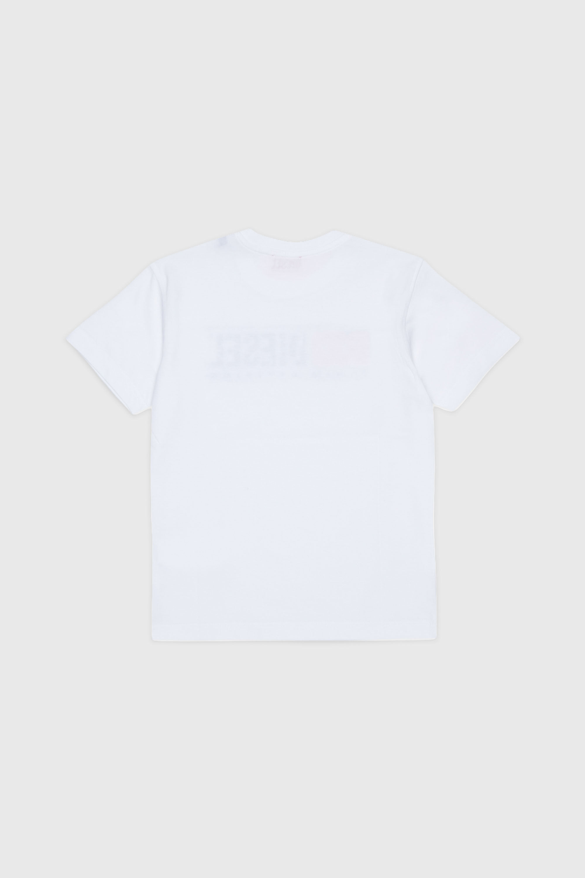 Diesel - TLOMIX, Herren T-shirt mit distressed Logo-Print in Wei&szlig; - 2