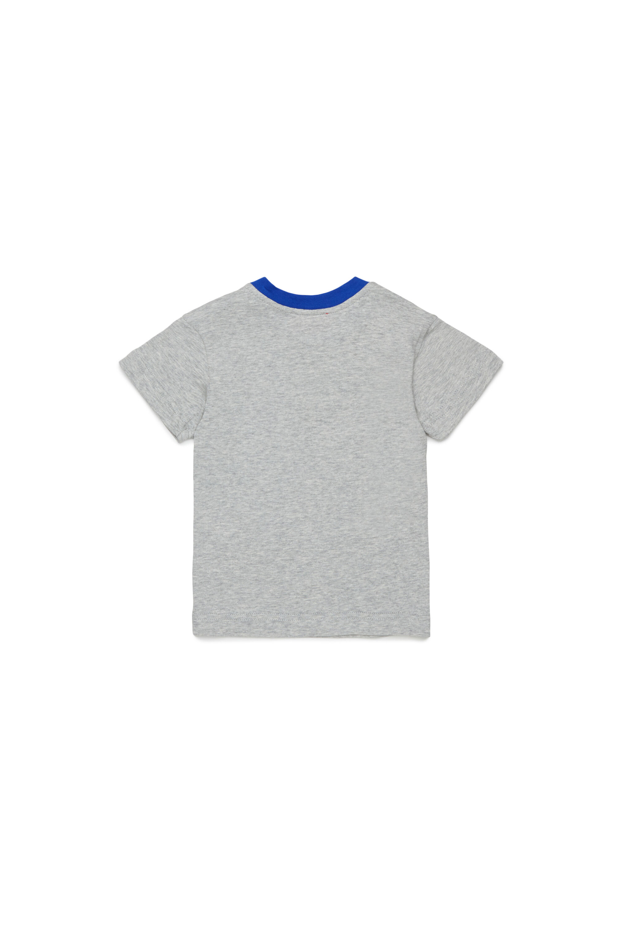 Diesel - TURSIB, Herren Baumwoll-T-Shirt mit Retro-Logo-Print in Grau - 2
