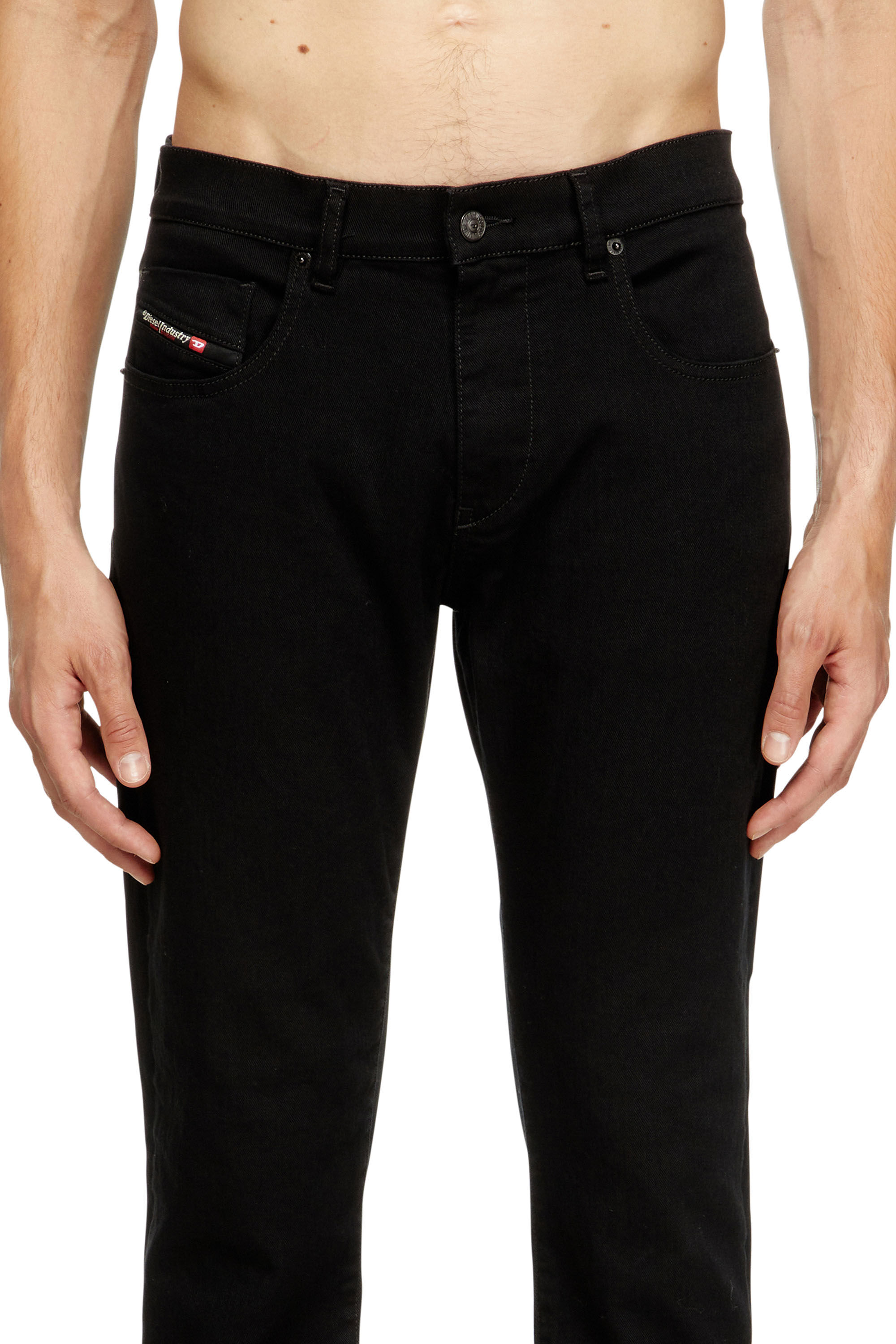 Diesel - Herren Slim Jeans 2019 D-Strukt 069YP, Schwarz/Dunkelgrau - 5