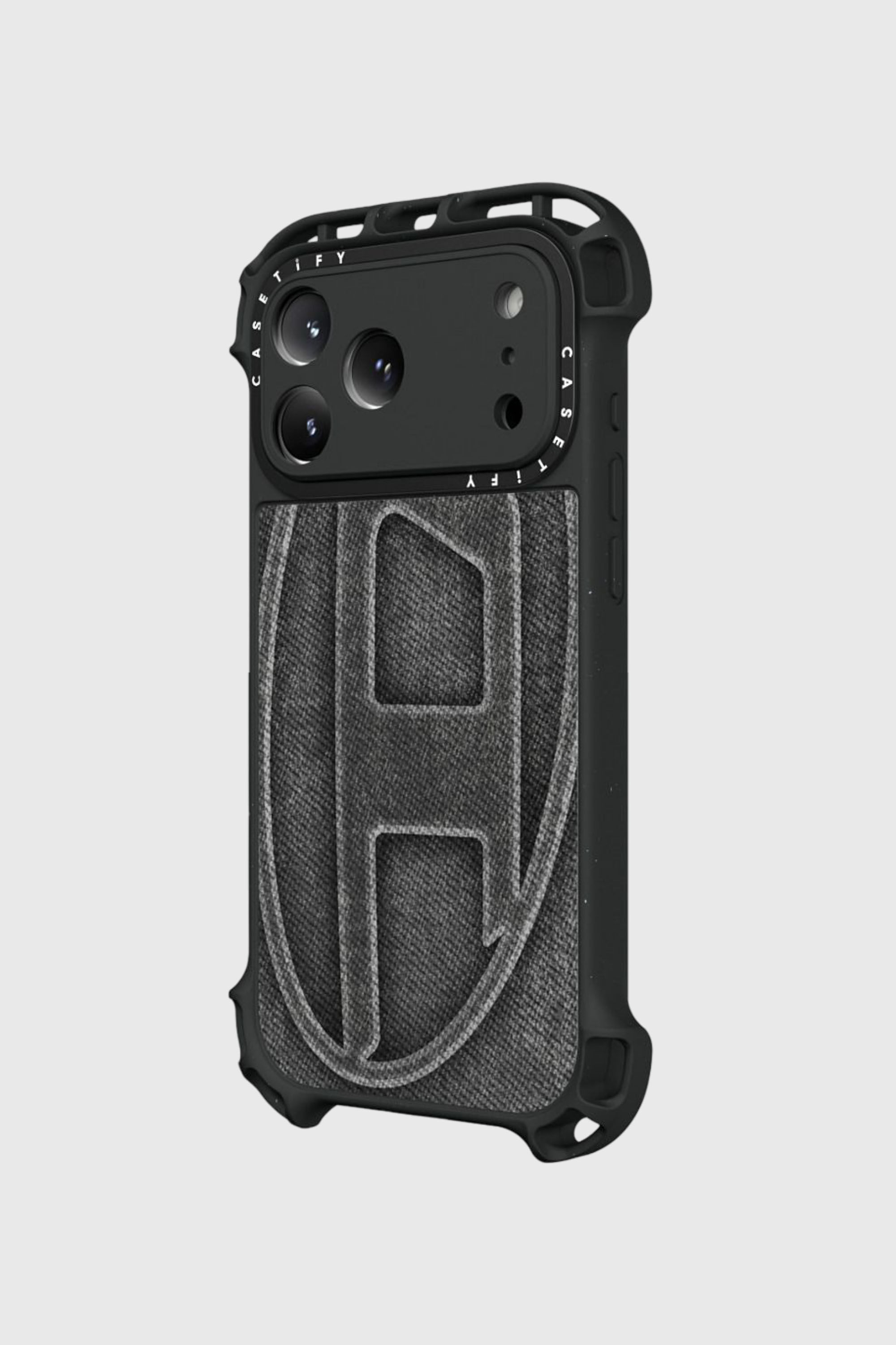 Diesel - 60599 MOULDED CASE, Unisex H&uuml;lle Oval D f&uuml;r iPhone 17 Pro Max in Schwarz - 2