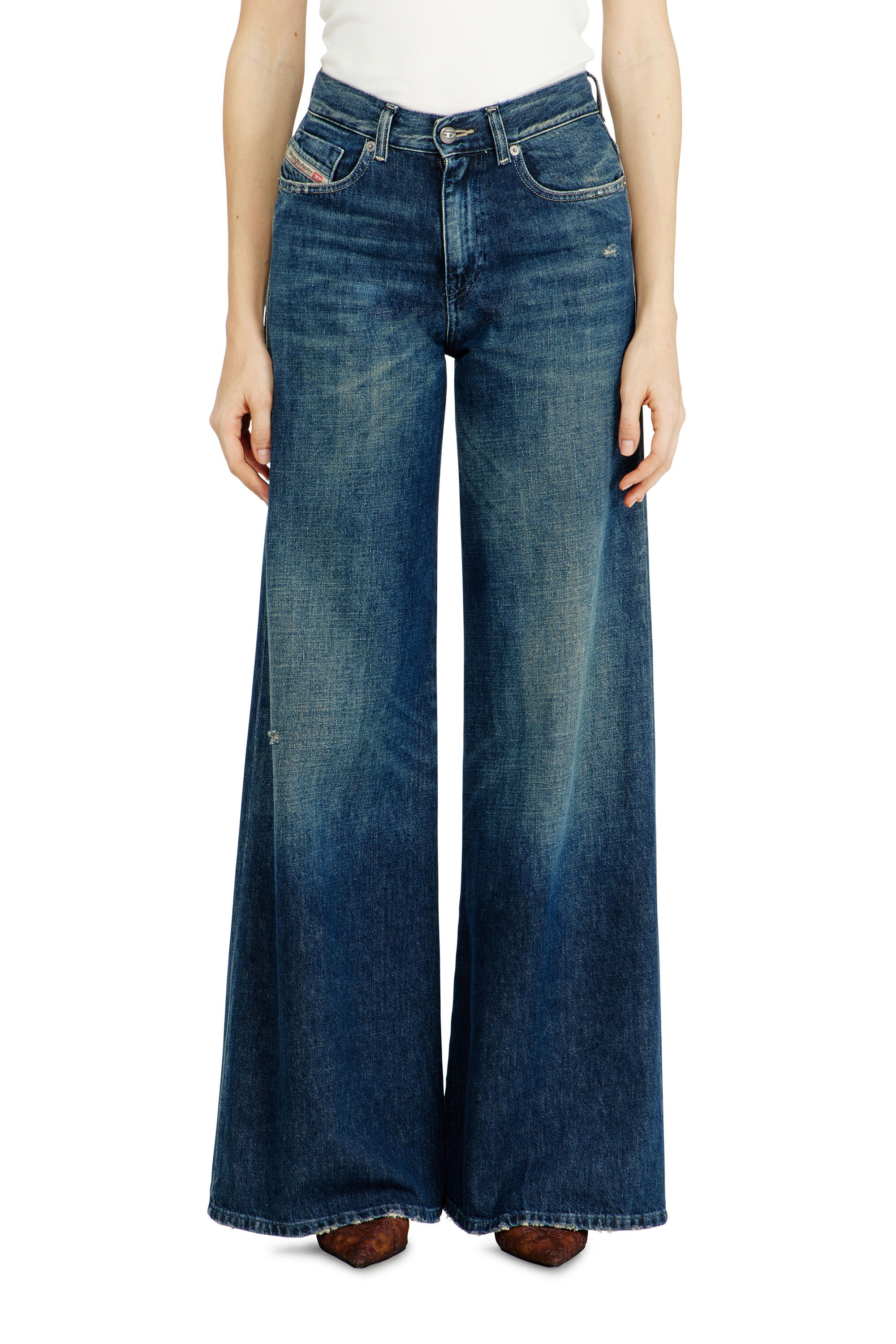Diesel - Damen Flare Jeans 1978 D-Akemi 09N70, Dunkelblau - 4