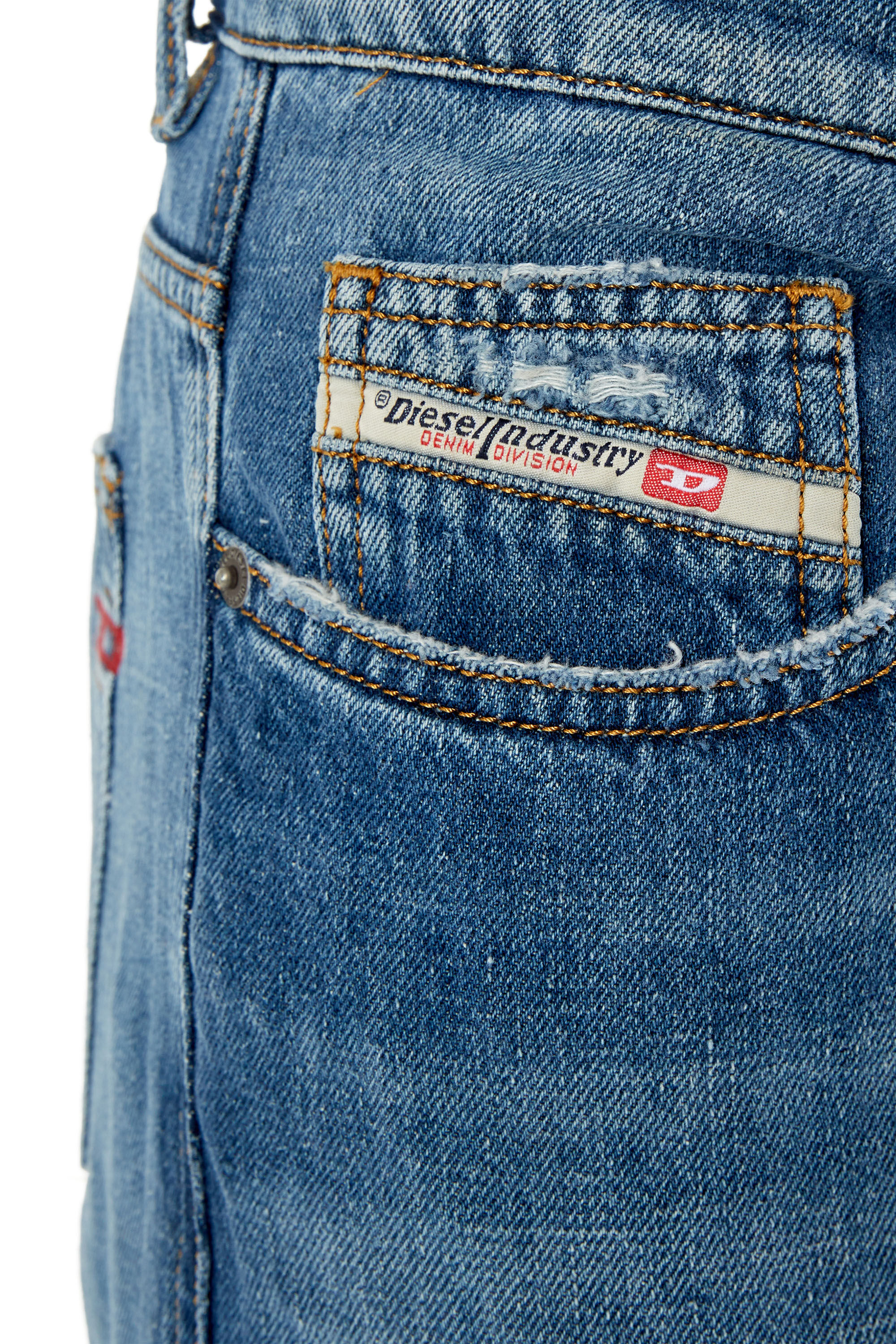 Diesel - Straight Jeans 2020 D-Viker 09F25, Mittelblau - Image 5