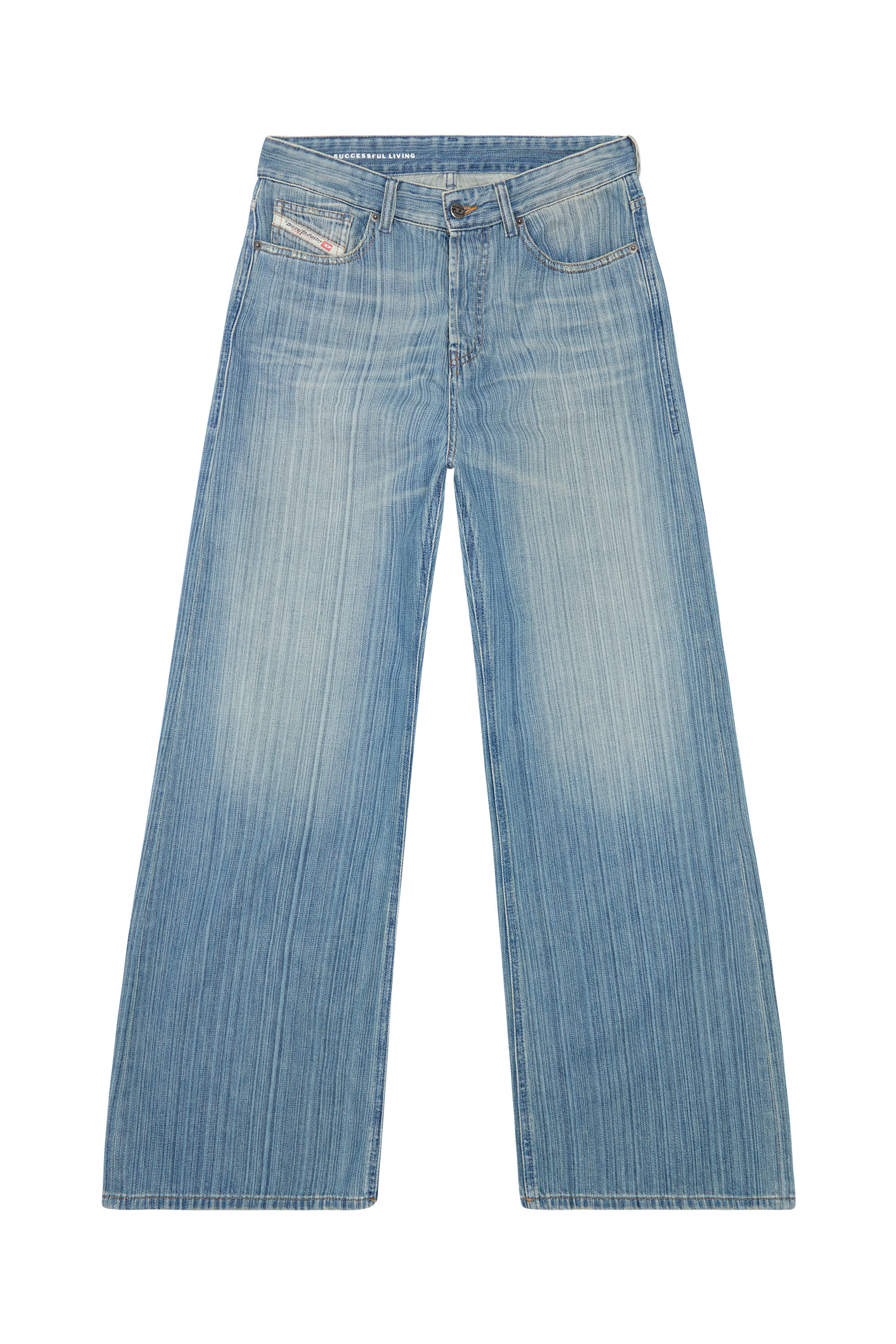 Diesel - Straight Jeans 1996 D-Sire 09J87, Mittelblau - Image 2