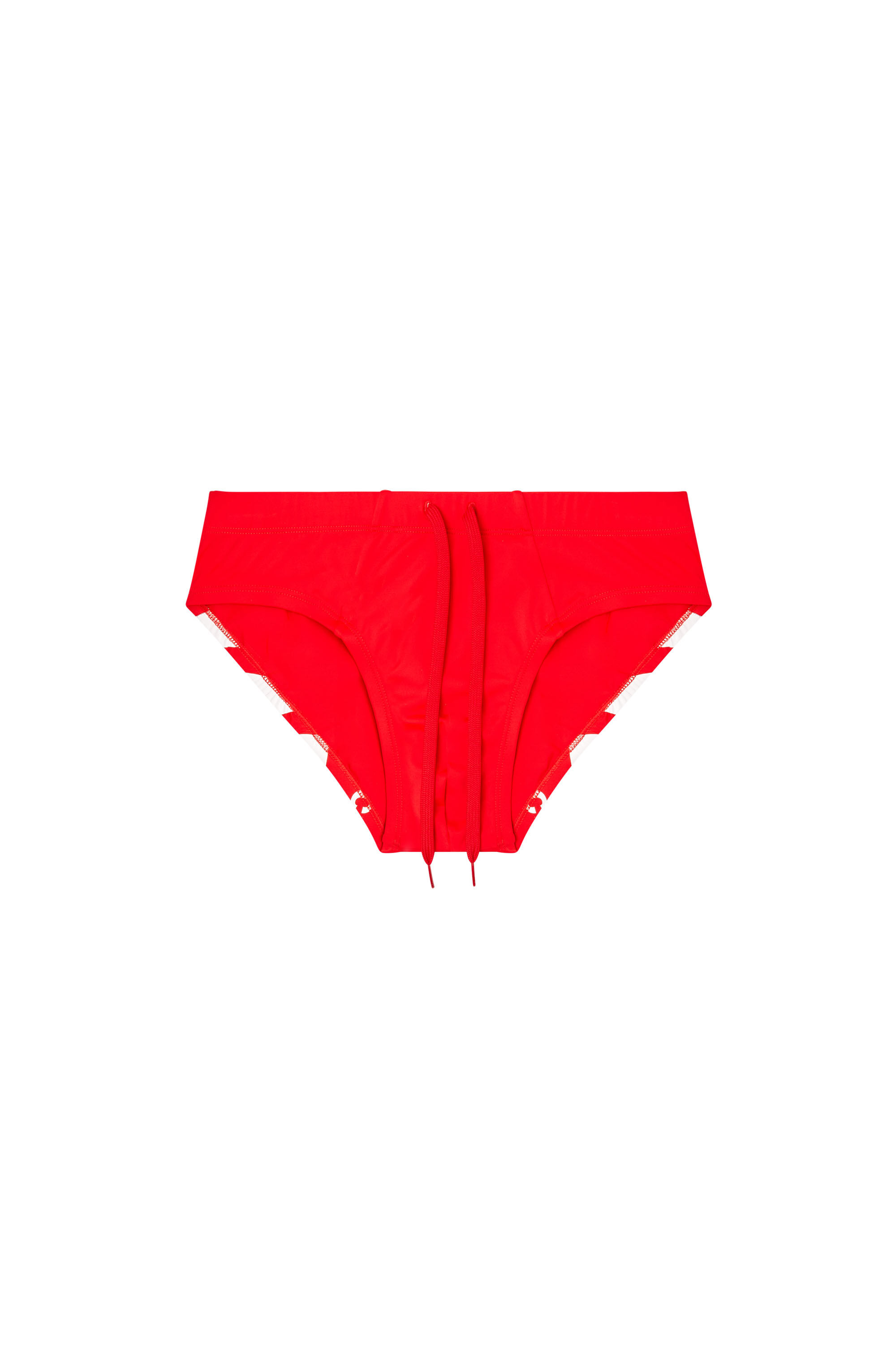 Diesel - ALFIE-D-CORE, Herren Badehose mit Logo auf der R&uuml;ckseite in Rot - 4