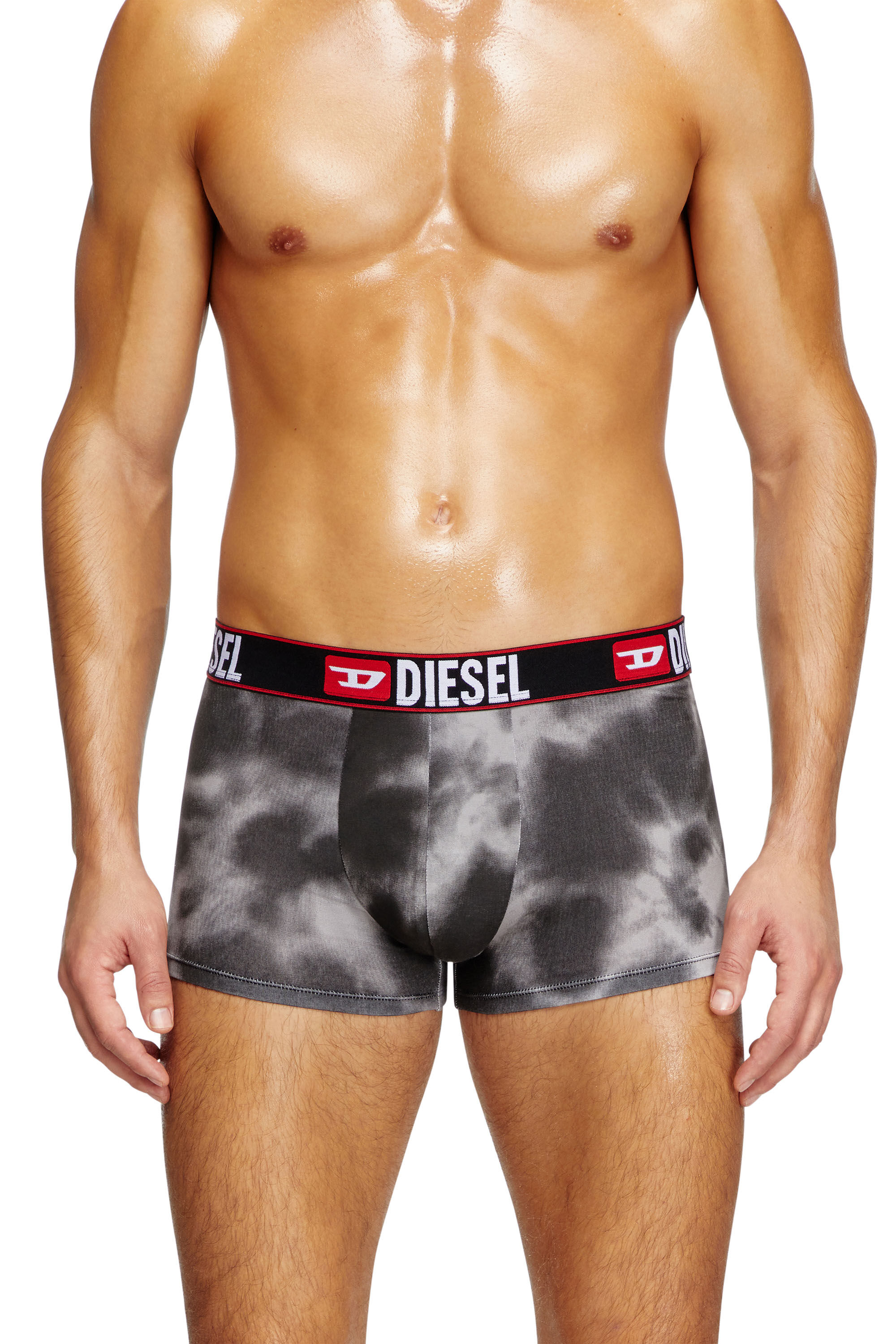 Diesel - UMBX-DAMIEN, Herren Retropants mit Wolken-Print in Schwarz - 3