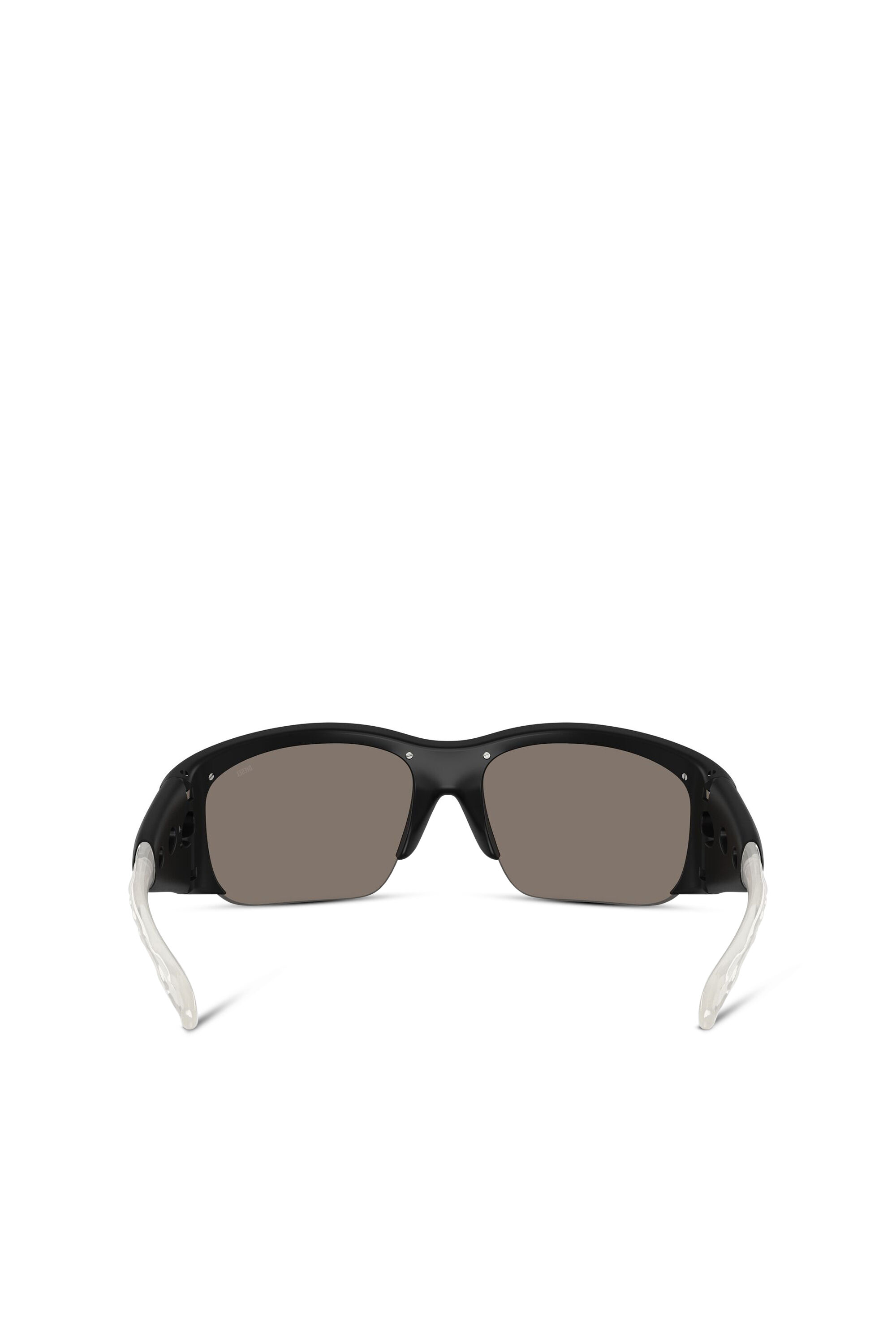 Diesel - 0DL3016U, Unisex Sonnenbrille mit Wickelb&uuml;geln in Schwarz/Grau - 3