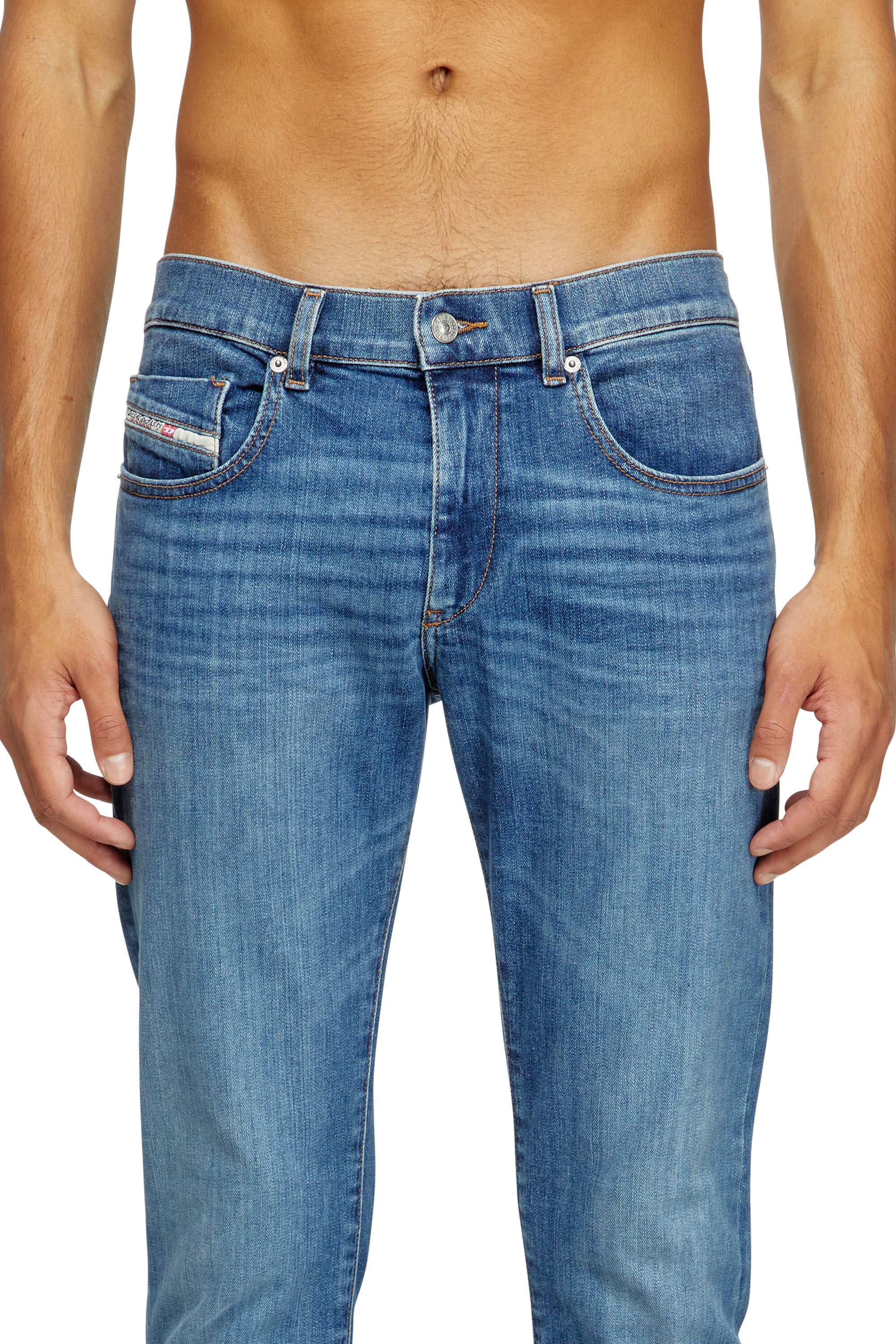 Diesel - Herren Slim Jeans 2019 D-Strukt 0KIAL, Hellblau - 5