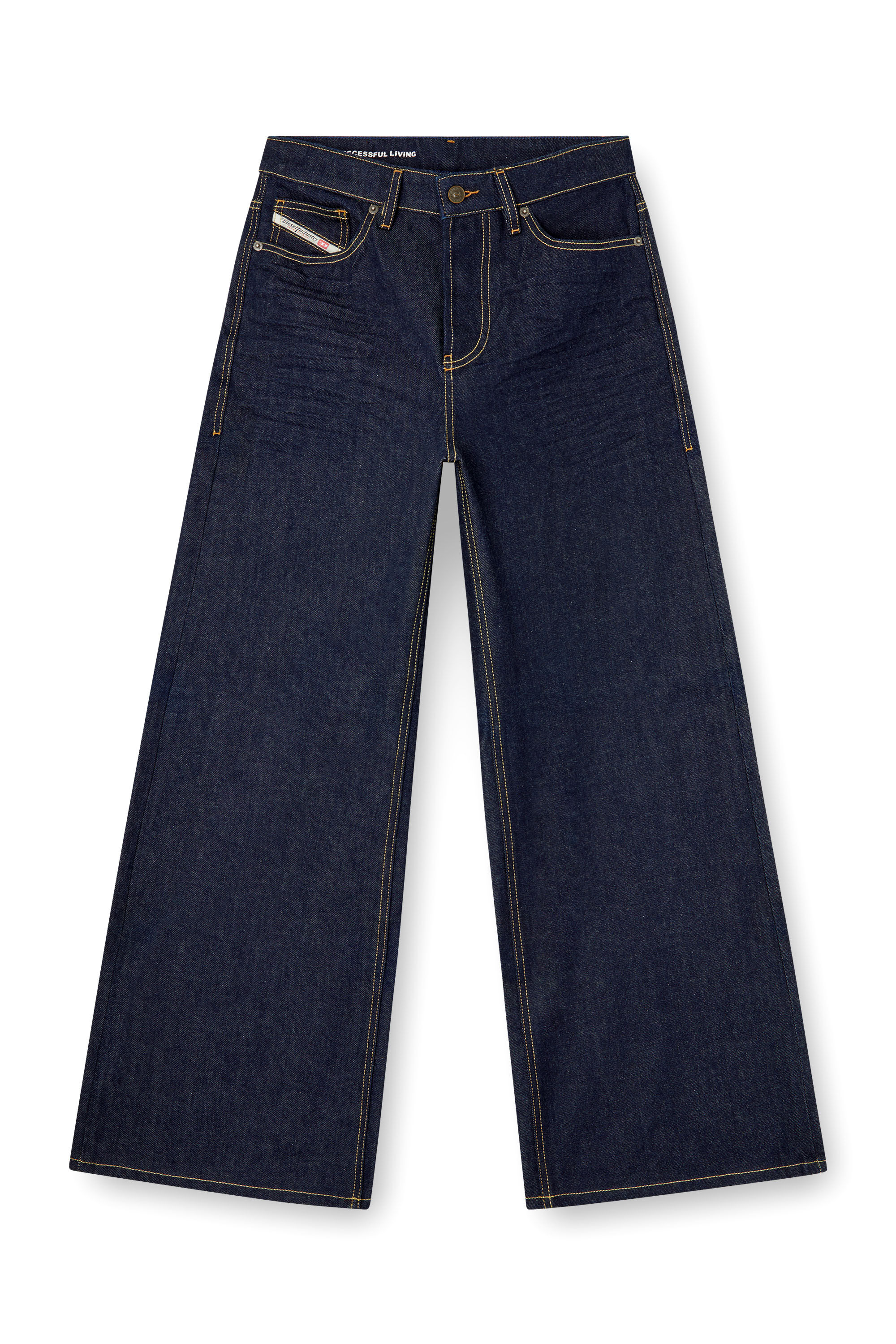 Diesel - Damen Relaxed Jeans 1996 D-Sire 0GRDV, Dunkelblau - 2
