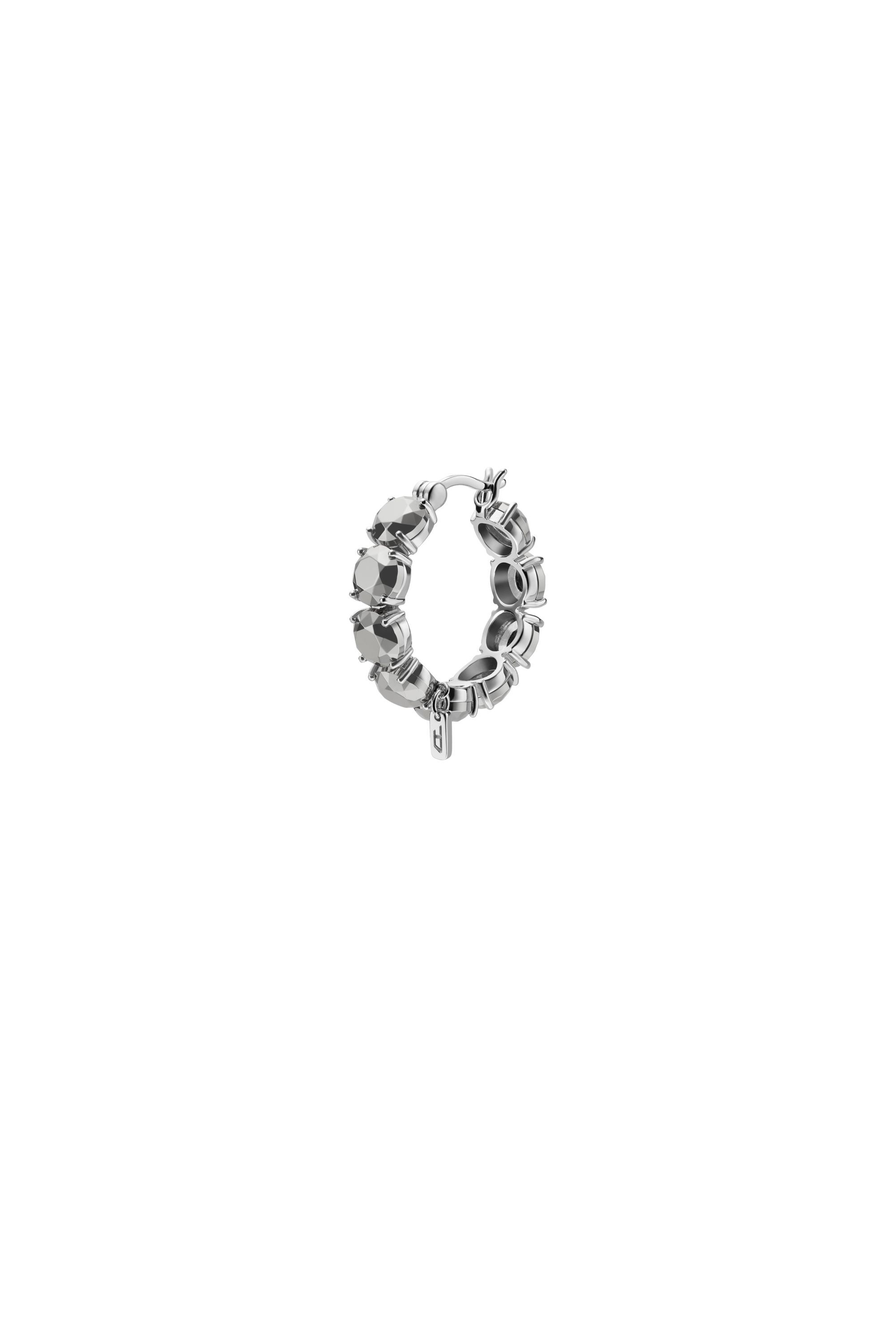 Diesel - DL1357040 STERLING SILVER JEWEL, Unisex Ohrring aus Sterlingsilber in Silber - 1