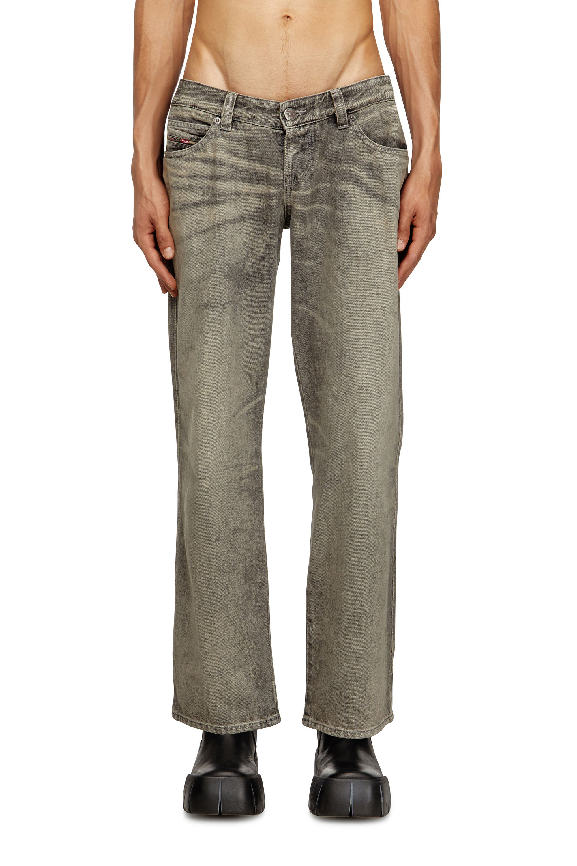 Diesel - Herren Regular Jeans D-Im 007DR, Grau - 3