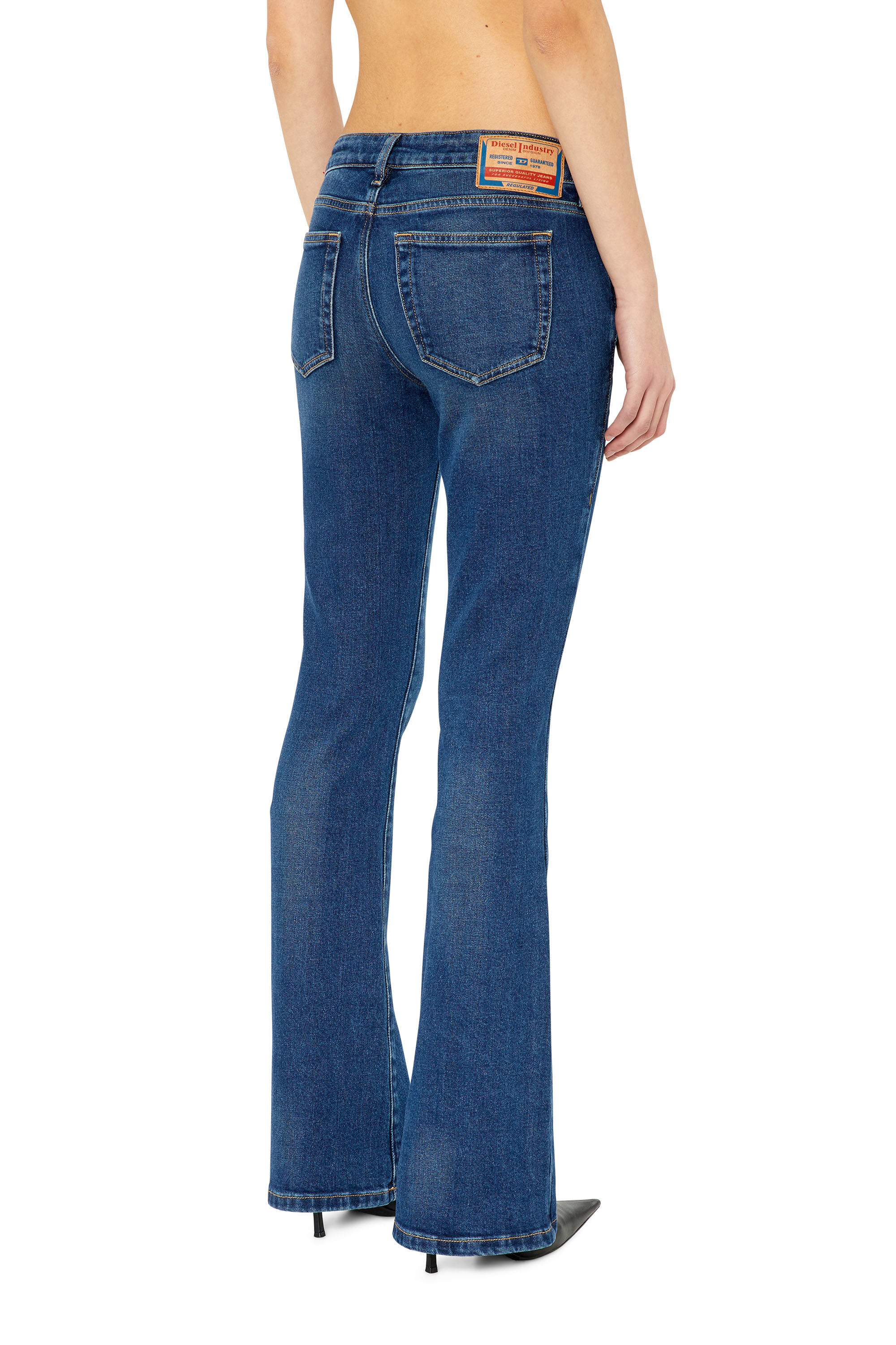 Diesel - Bootcut and Flare Jeans 1969 D-Ebbey 0GYCS, Dunkelblau - Image 4
