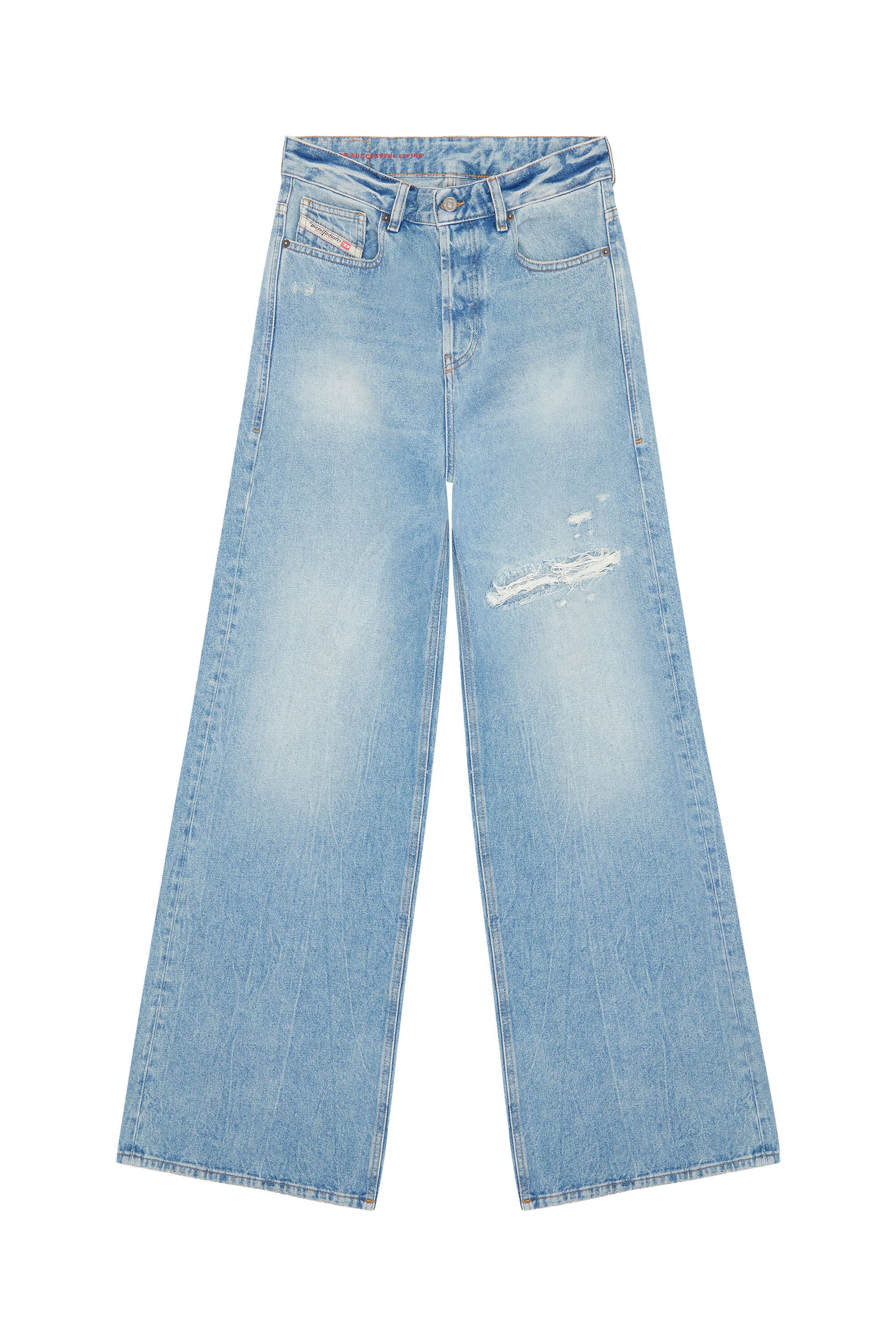 Diesel - Straight Jeans 1996 D-Sire 09E25, Hellblau - Image 2
