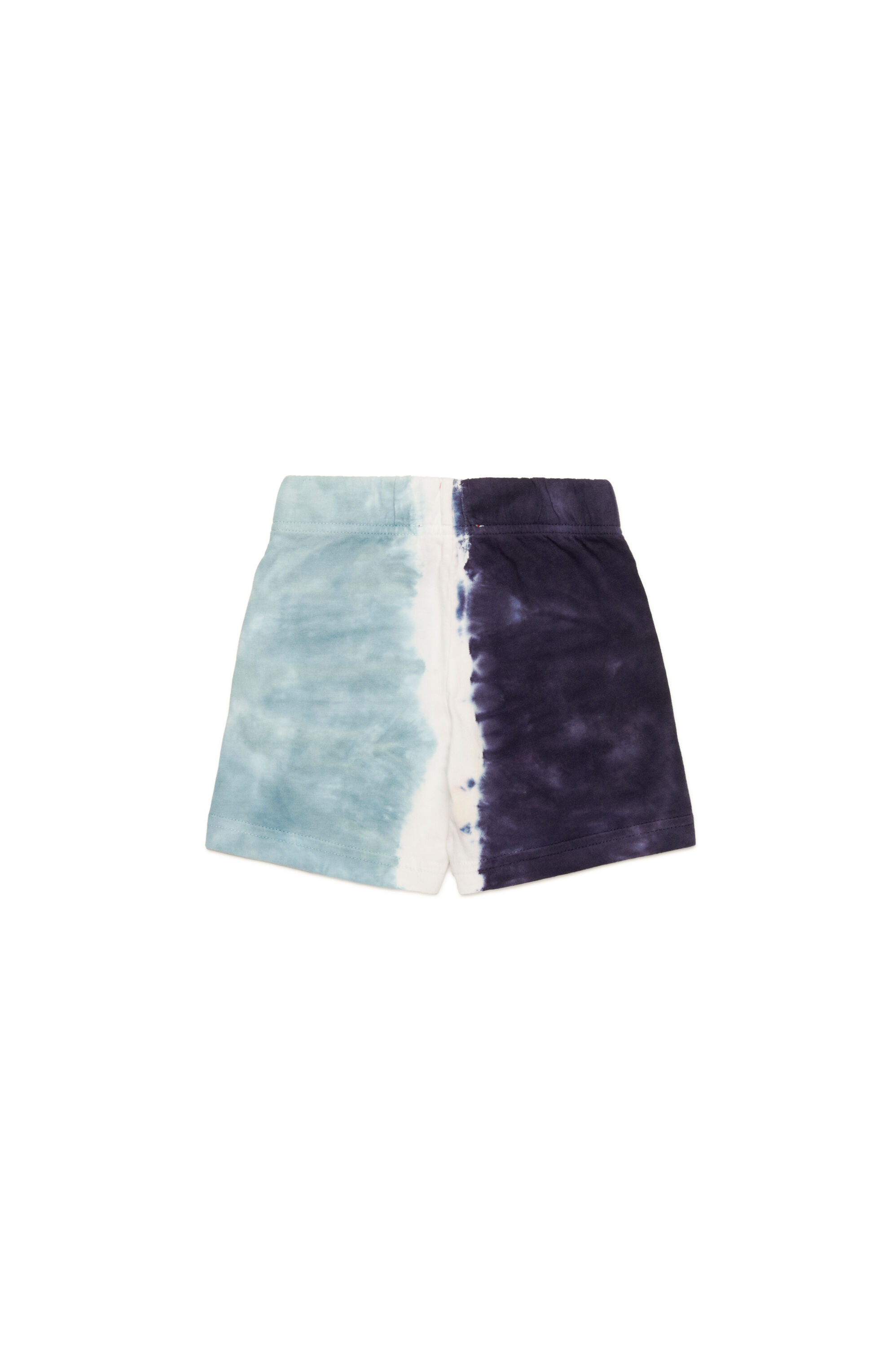 Diesel - PKITEB, Herren Tauchgefärbte Sweatshorts mit Dégradé-Logo in Blau - 2