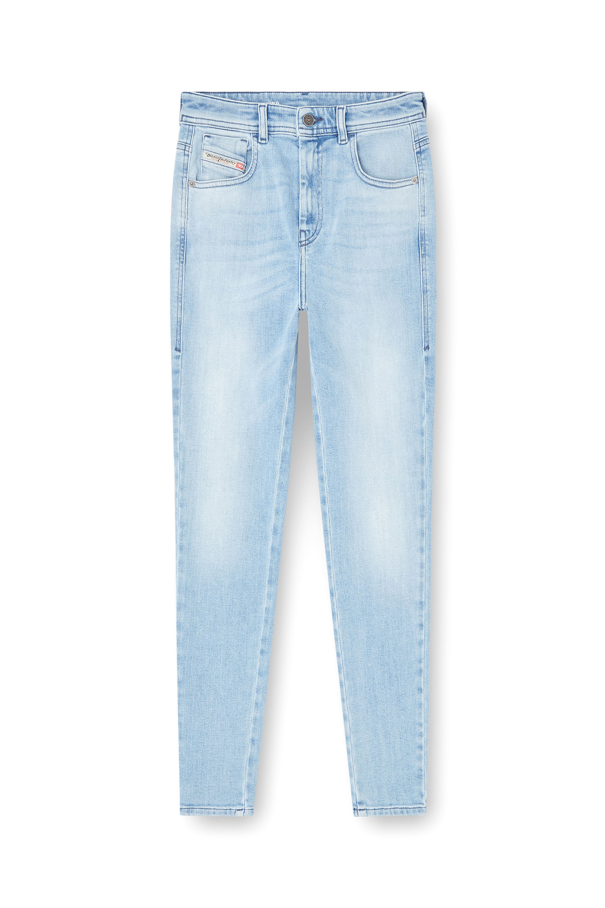 Diesel - Damen Skinny Jeans 1984 Slandy-High 09M05, Hellblau - 2
