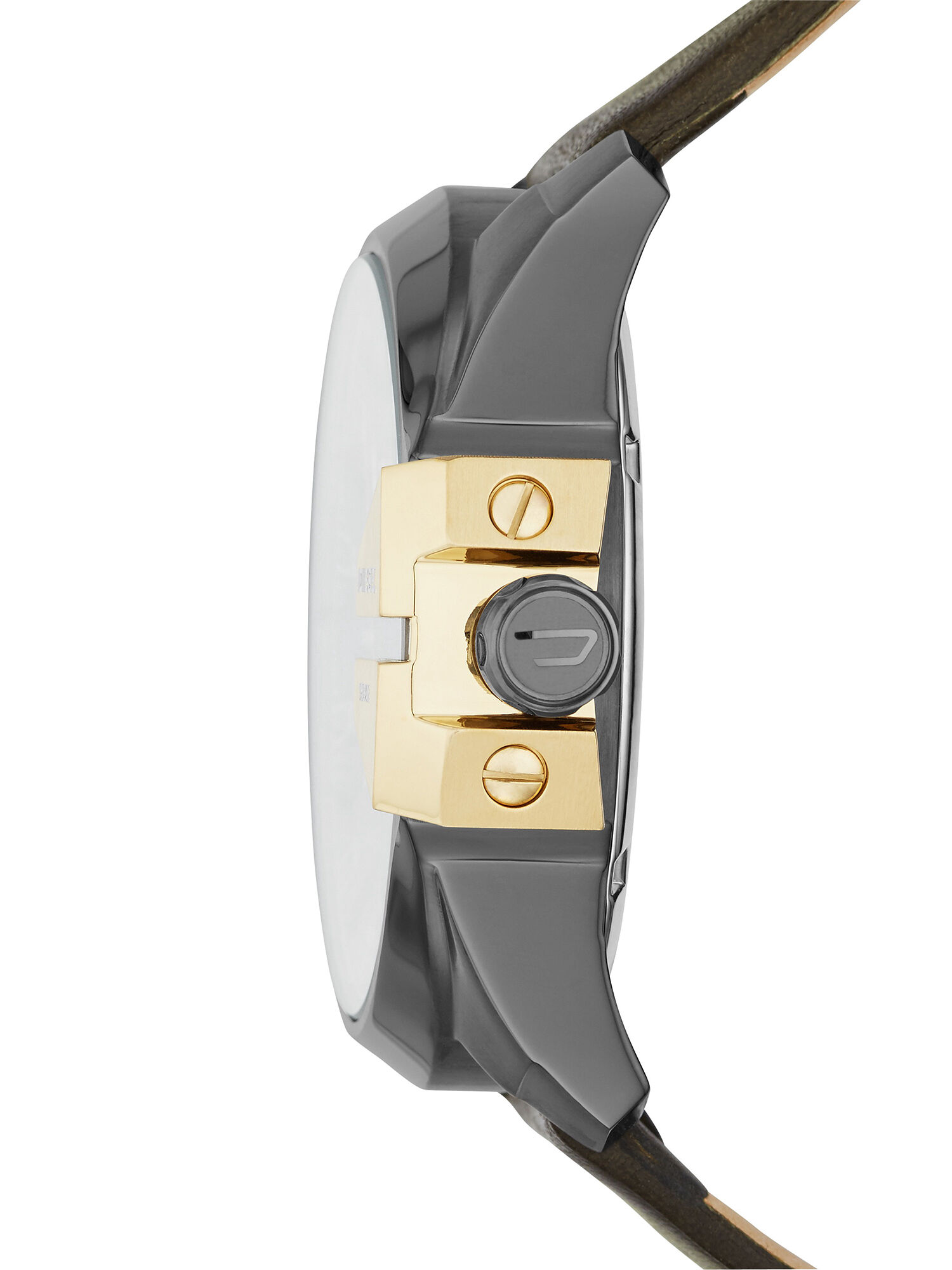 Diesel - DZ4379, Herren Quartz Analog Uhr in Armeegrün - 2