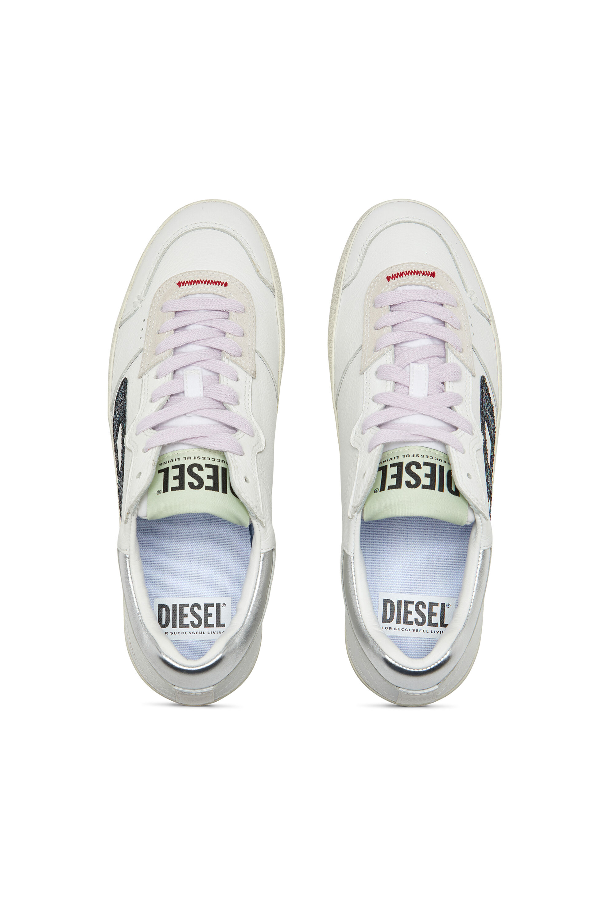 Diesel - S-LEROJI LOW W, Weiss/Schwarz - Image 4