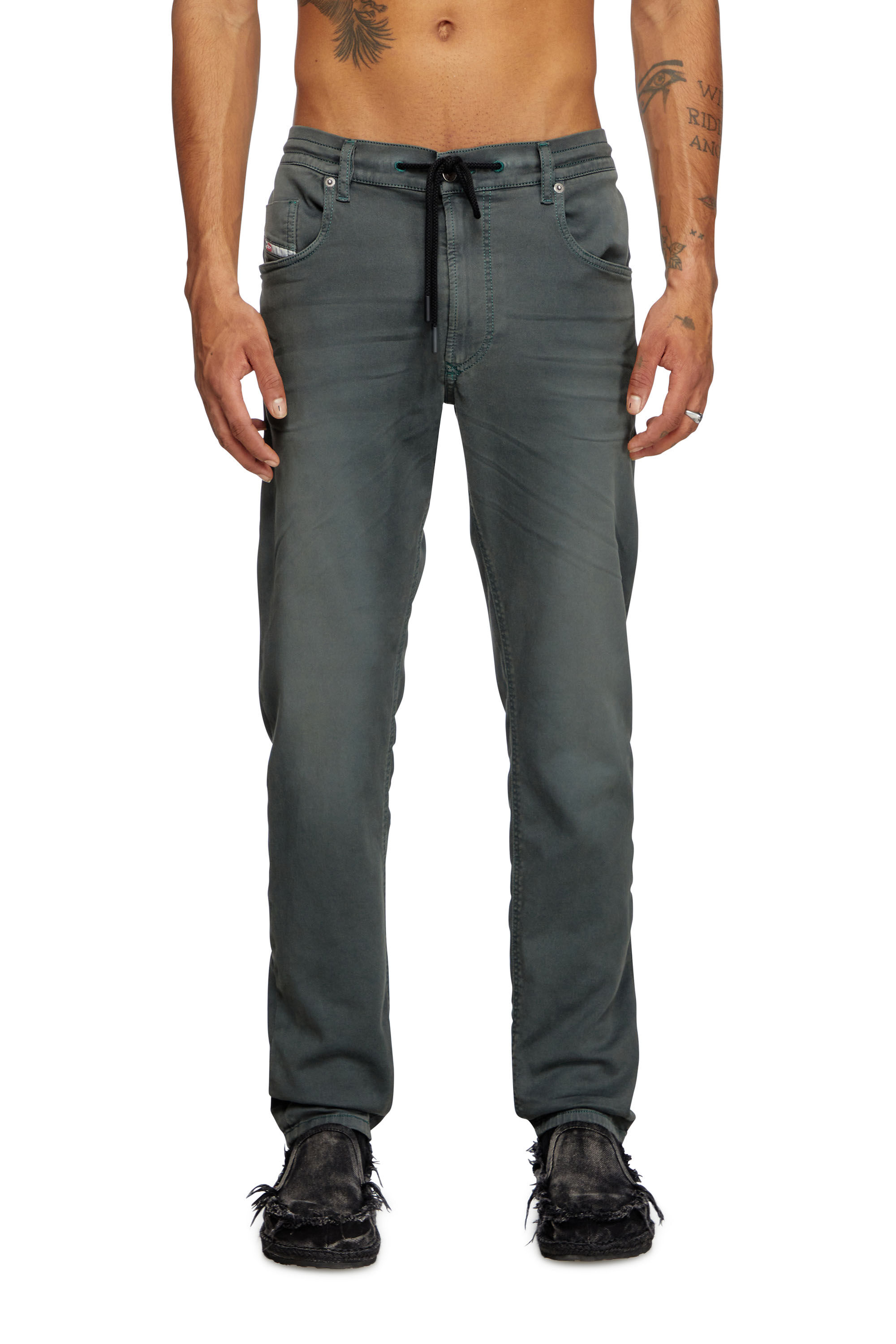Diesel - Herren Regular 2030 D-Krooley Joggjeans® 0670M, Grau - 3