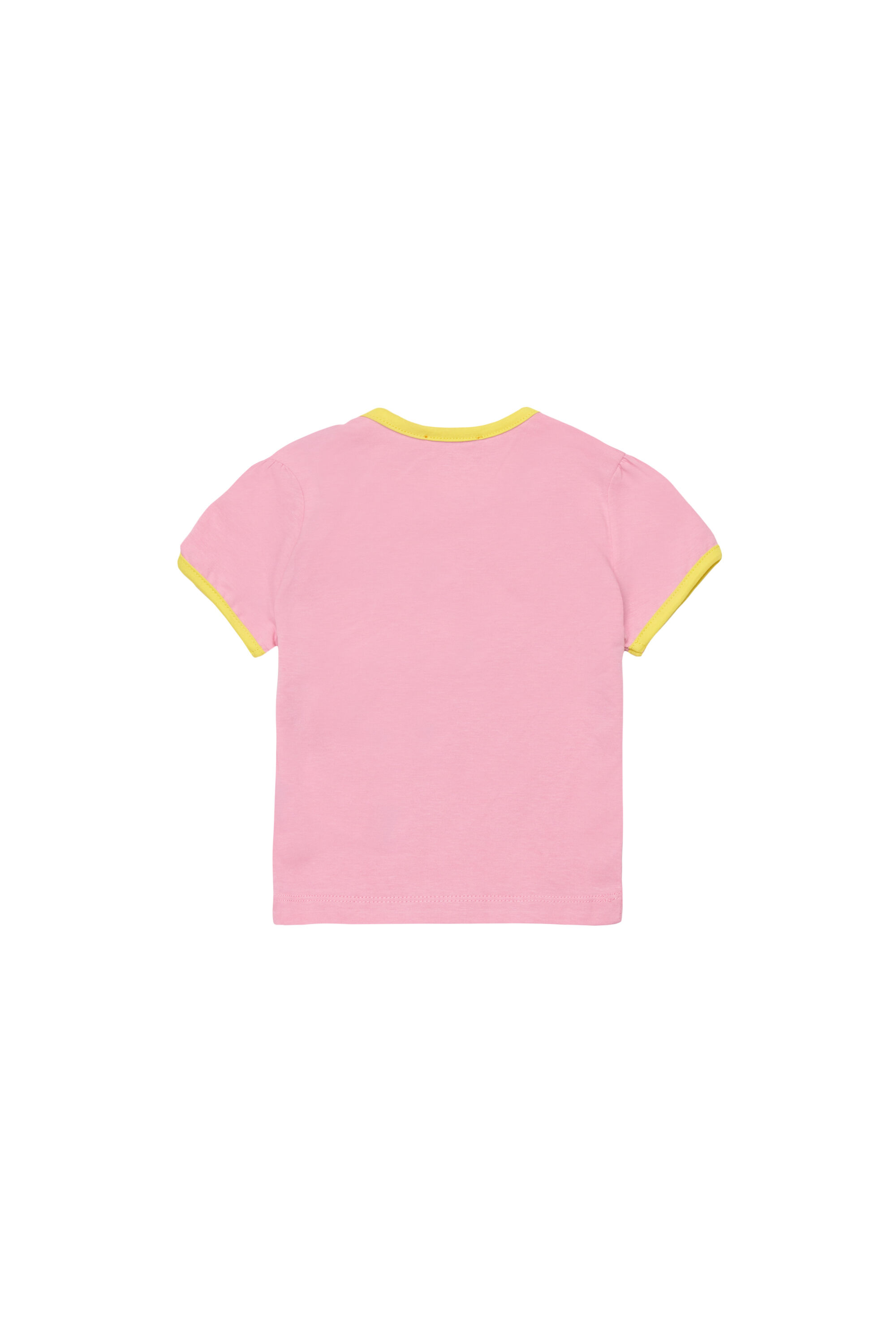 Diesel - TELAB, Woman's Ring T-shirt with embroidery in Pink - 2
