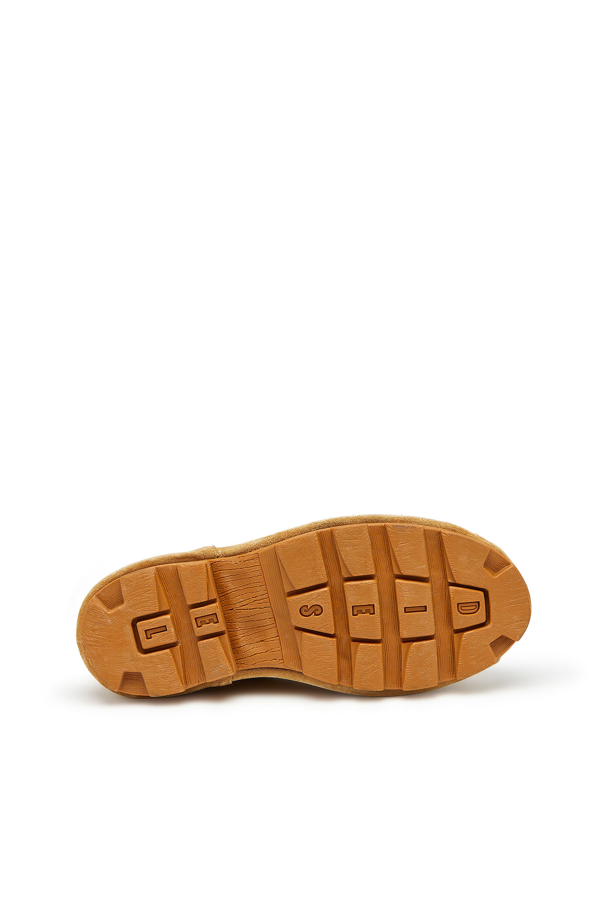 Diesel - D-HAMMER CH MD, Unisex D-Hammer-Stiefeletten aus Veloursleder mit Logo-Prägung in Hellbraun - 5