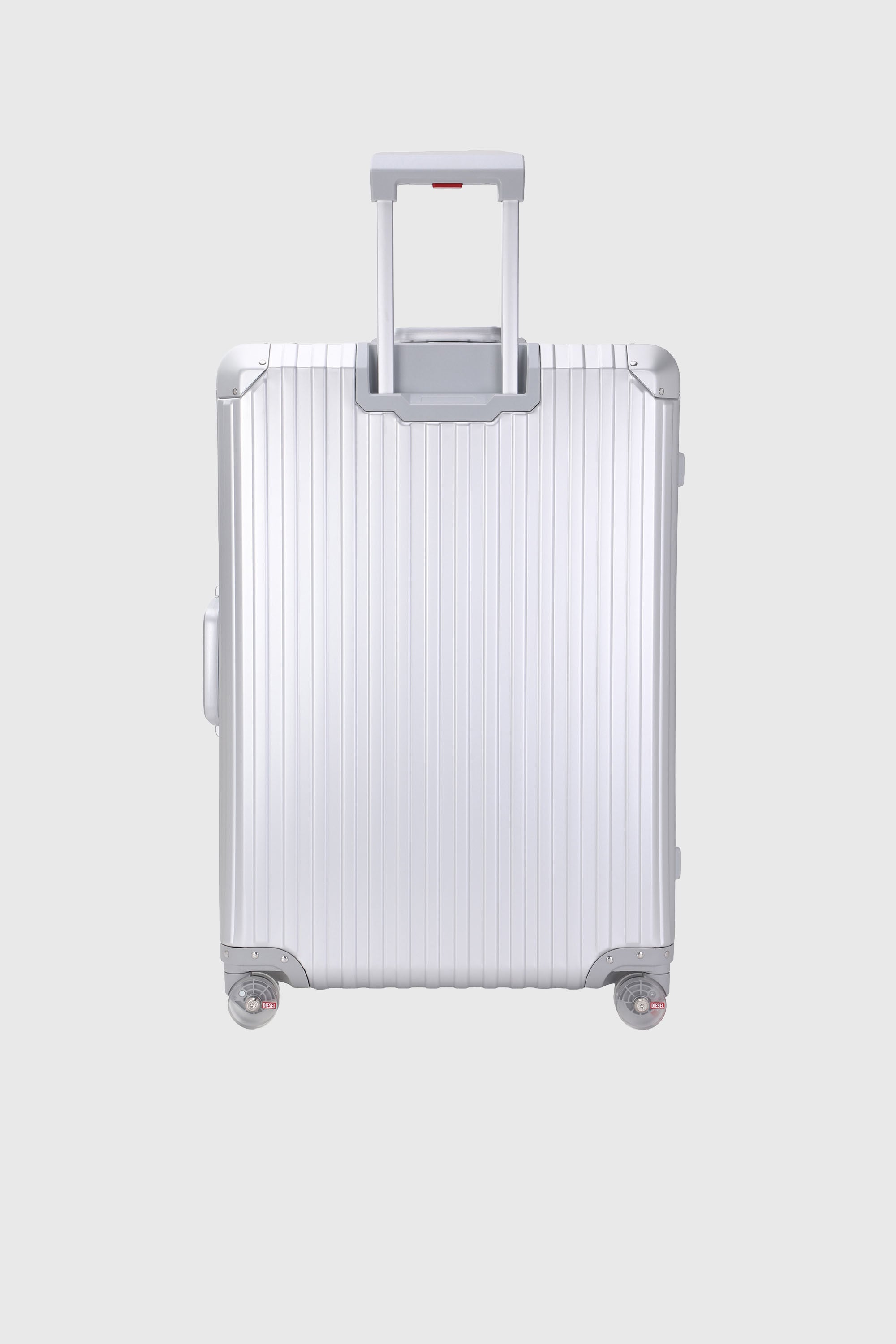 Diesel - DIESEL ALUMINUM TROLLEY- DSL002, Unisex Koffer aus Aluminium Gr&ouml;&szlig;e L in Silber - 2