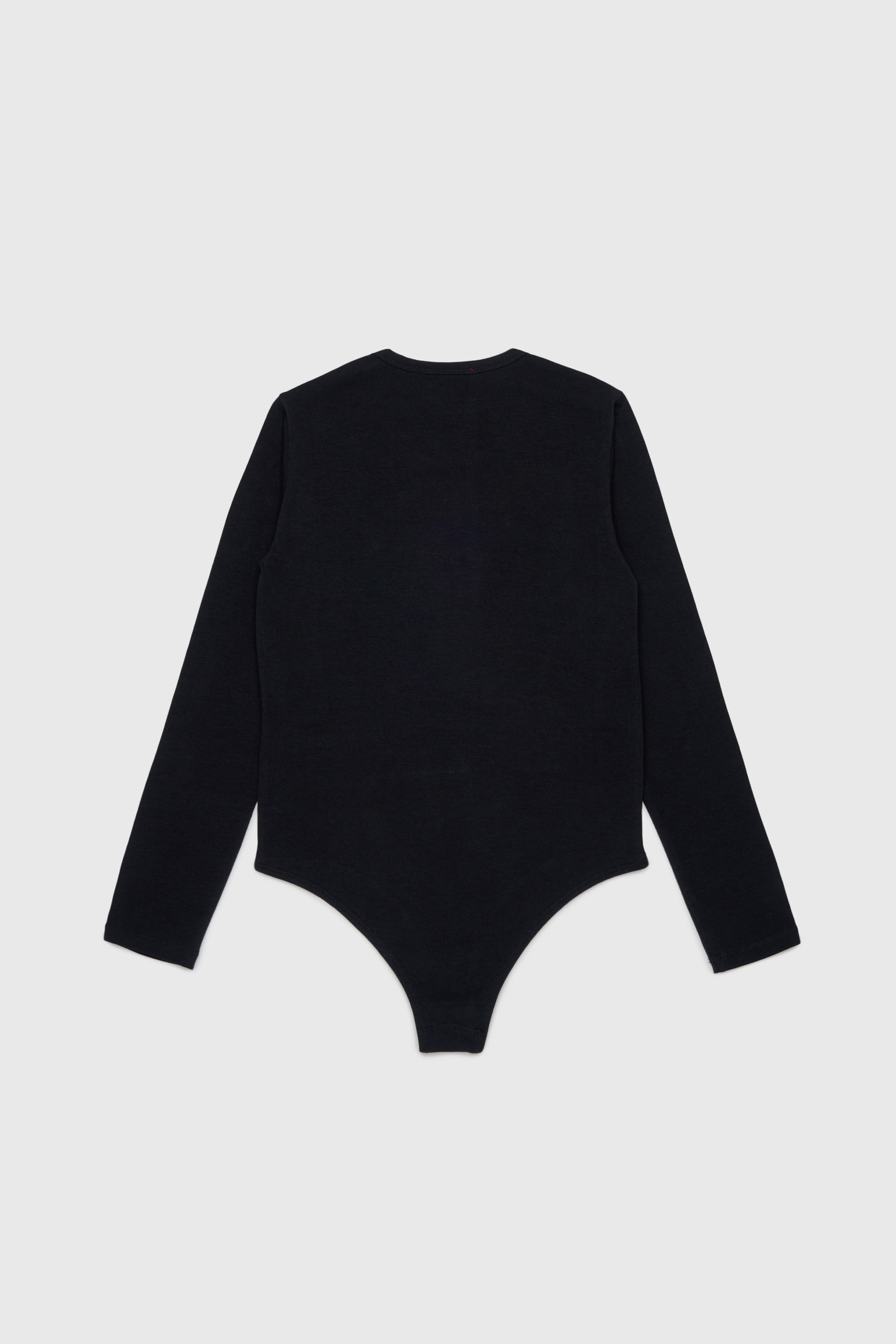 Diesel - BILIT, Damen Langarm-Body mit Oval D Logo in Schwarz - 2