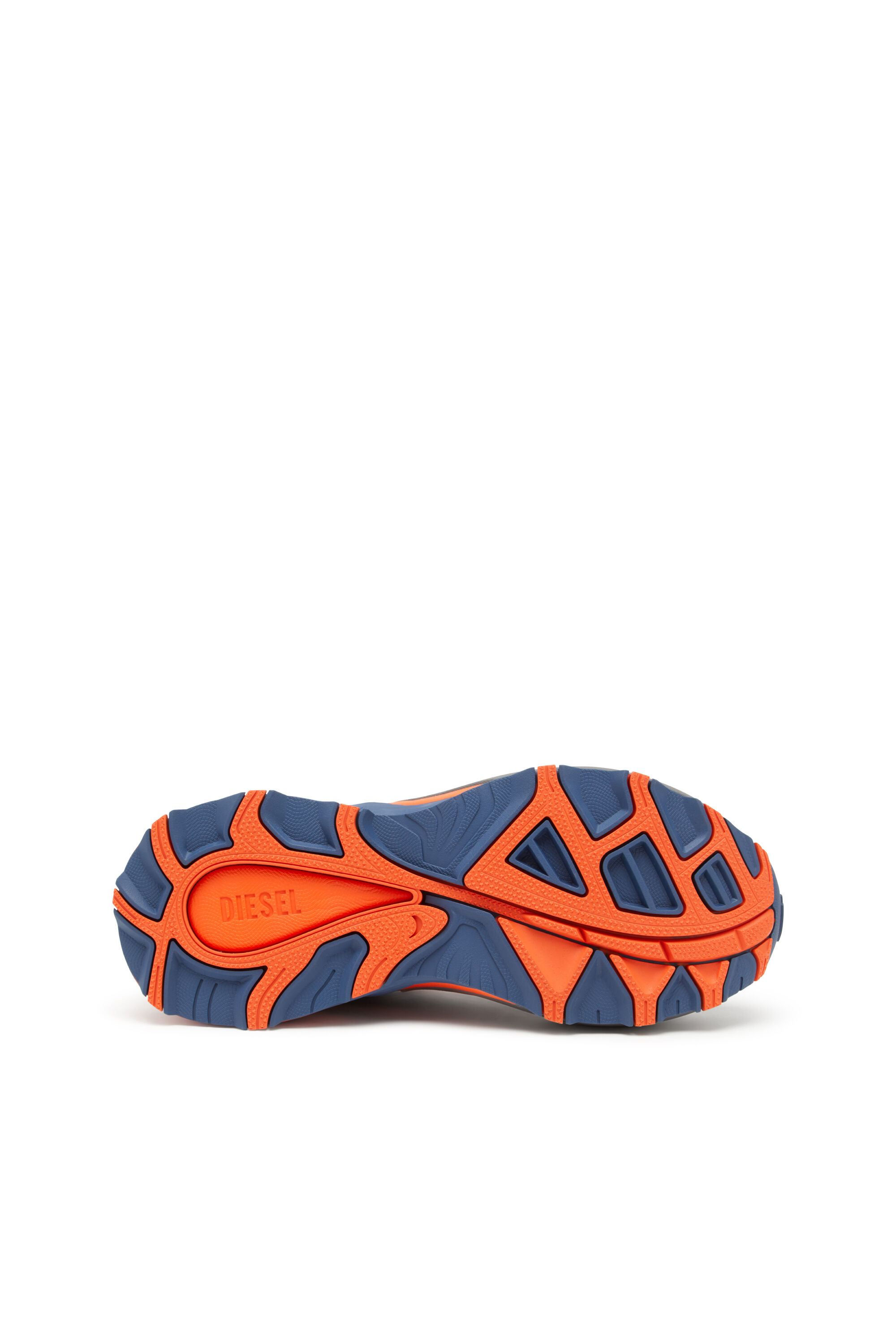 Diesel - D-CAGE RUNNER, Herren D-Cage Runner-Sneakers aus TPU-besetztem Ripstop in Blau/Orange - 5