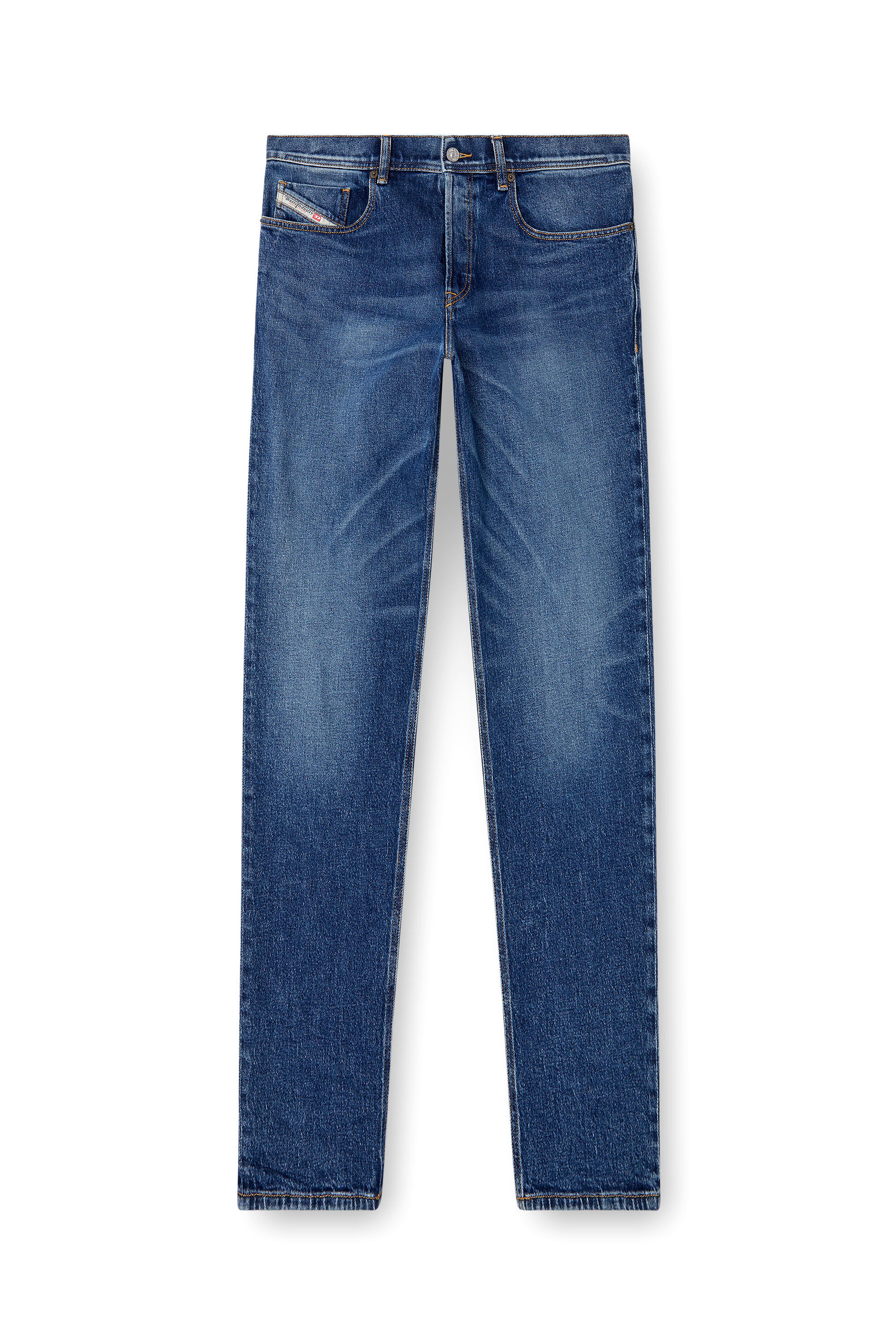Diesel - Man's Regular Jeans 2023 D-Finitive 09L21, Dark Blue - 2