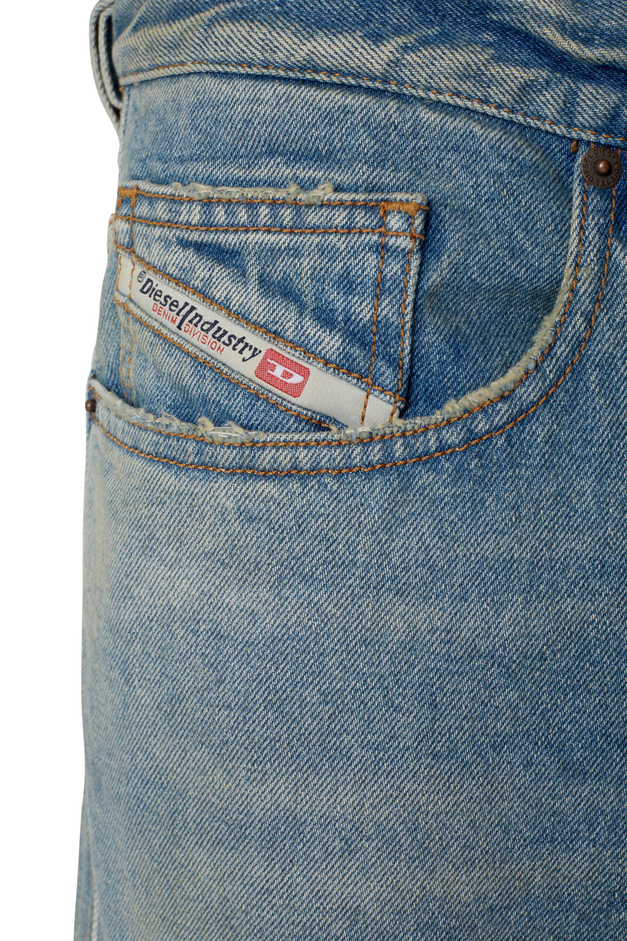 Diesel - 2010 D-Macs 09D79 Straight Jeans, Hellblau - Image 6