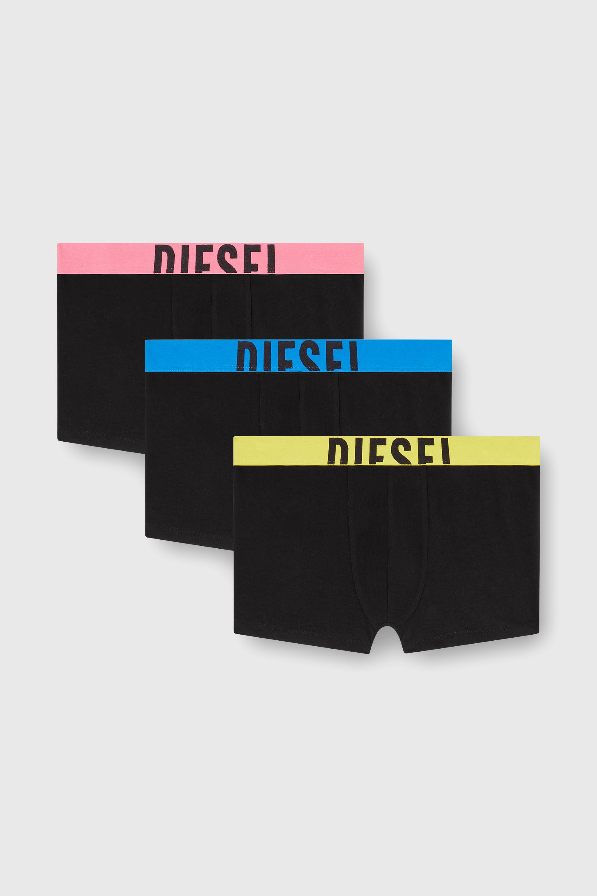 Diesel - DAMIEN-D-POP-3PACK-40, Herren Retropants im Dreierpack aus Baumwollstretch in Schwarz - 2