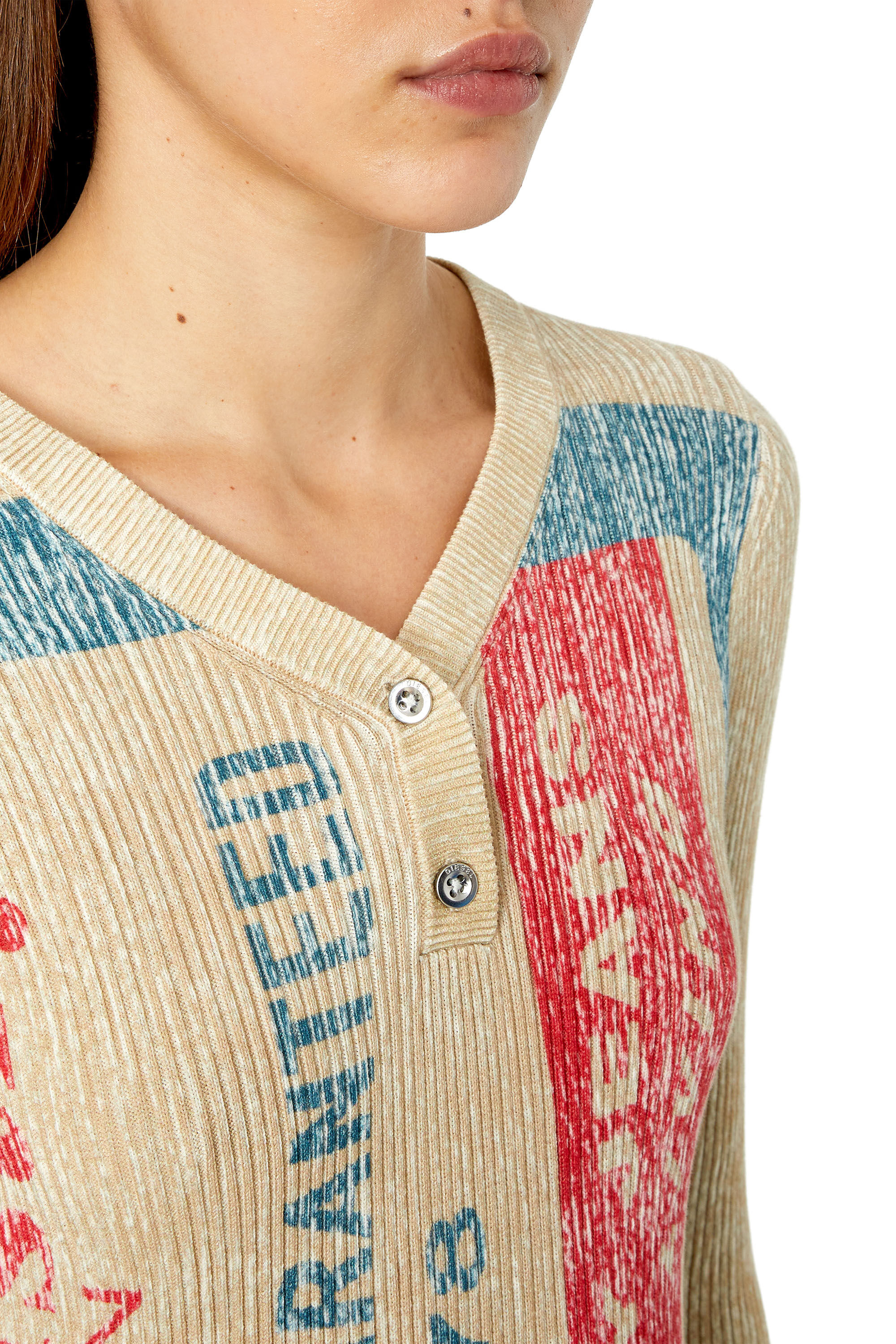 Diesel - M-AELLE, Beige - Image 4