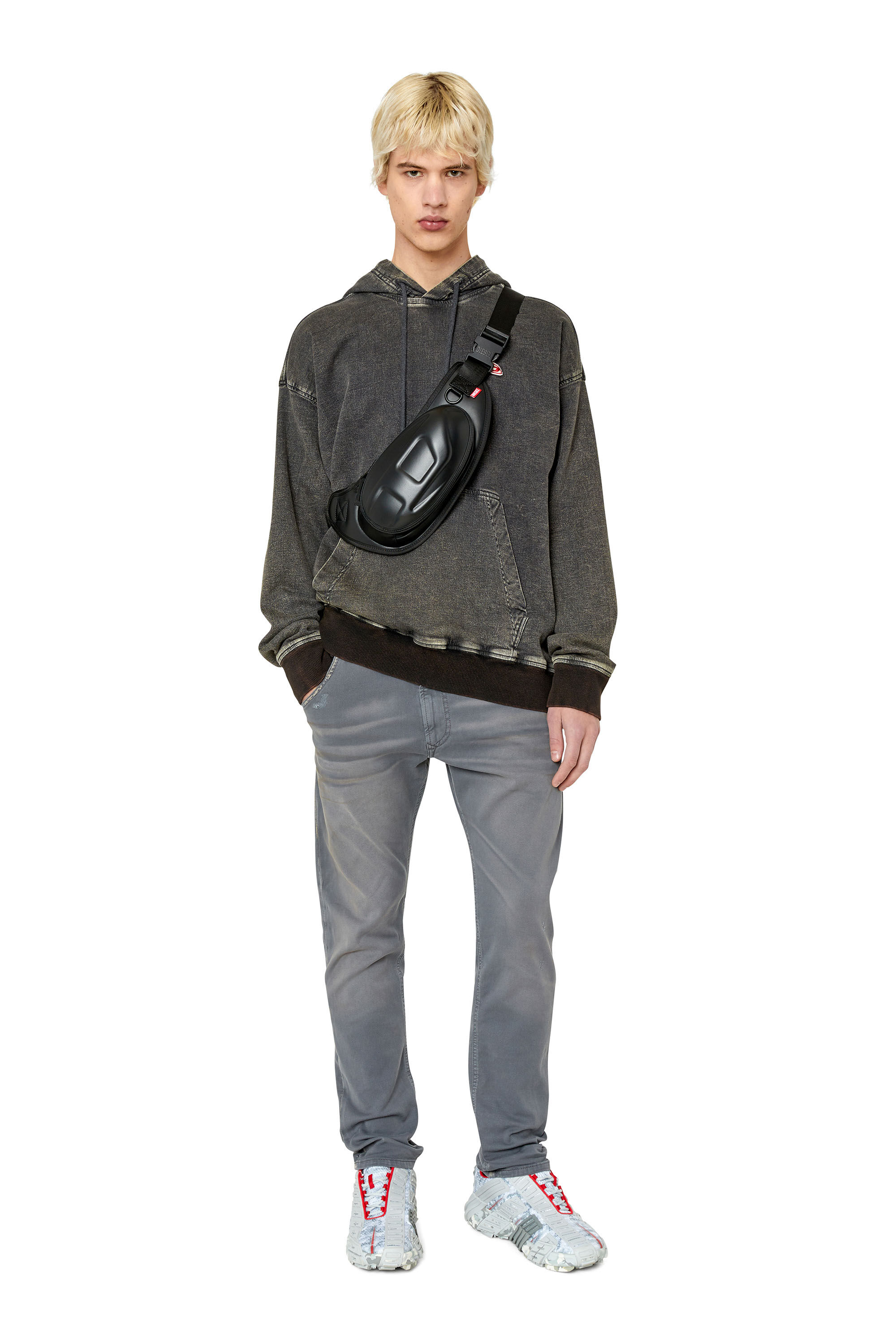 Diesel - Krooley JoggJeans® 09E98 Tapered, Hellgrau - Image 1