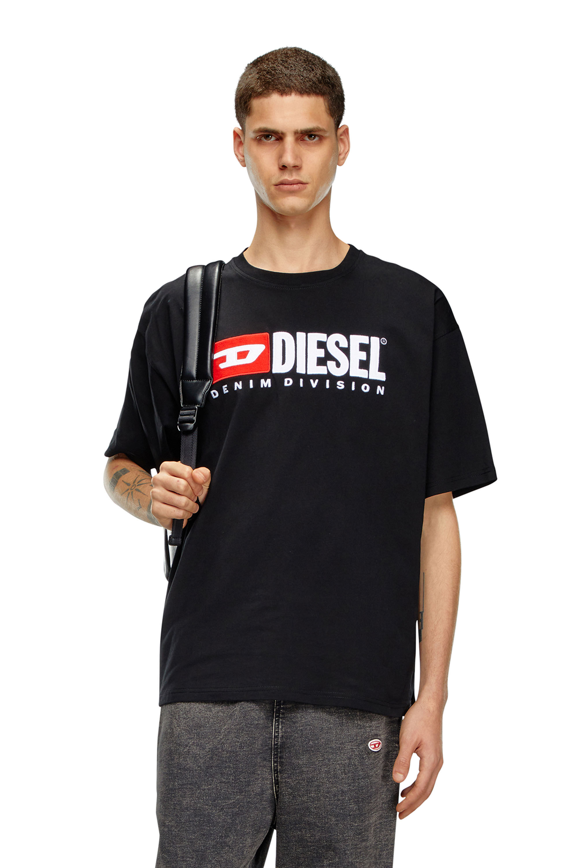 Diesel - T-BOXT-DIV, Schwarz - Image 3