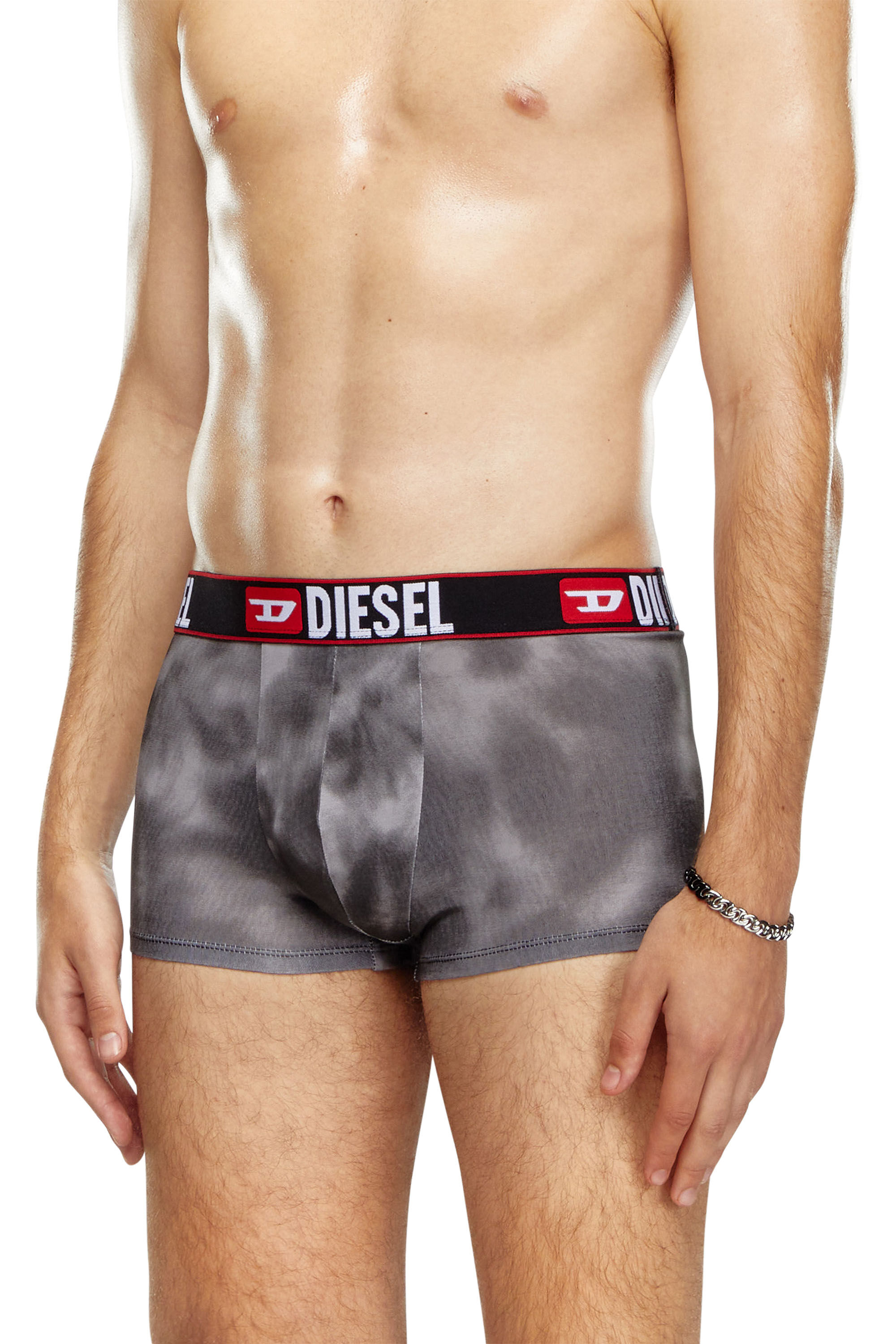 Diesel - UMBX-DAMIEN, Herren Retropants mit Wolken-Print in Schwarz - 3