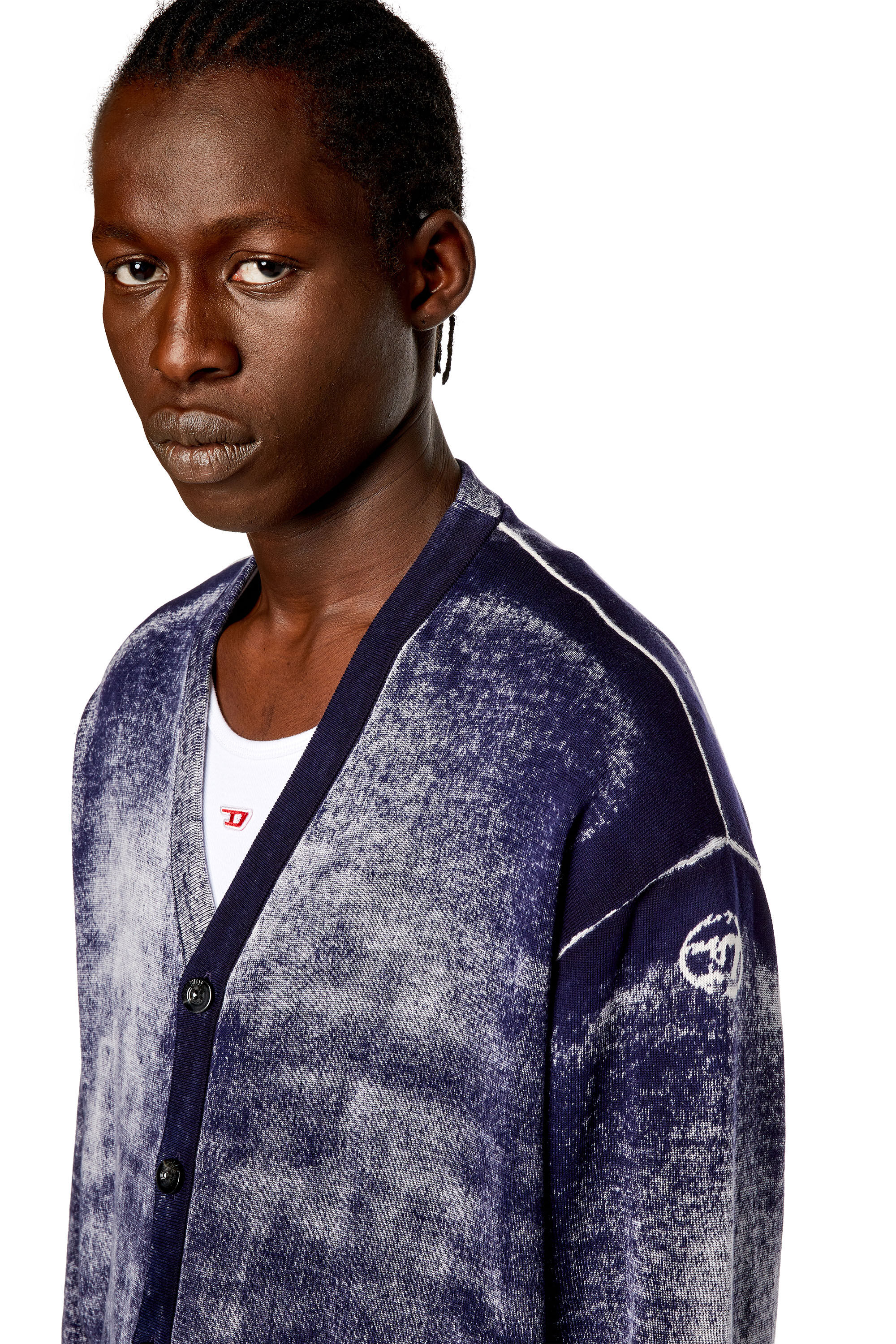 Diesel - K-LARENCE-CARDIGAN-B, Dunkelblau - Image 5